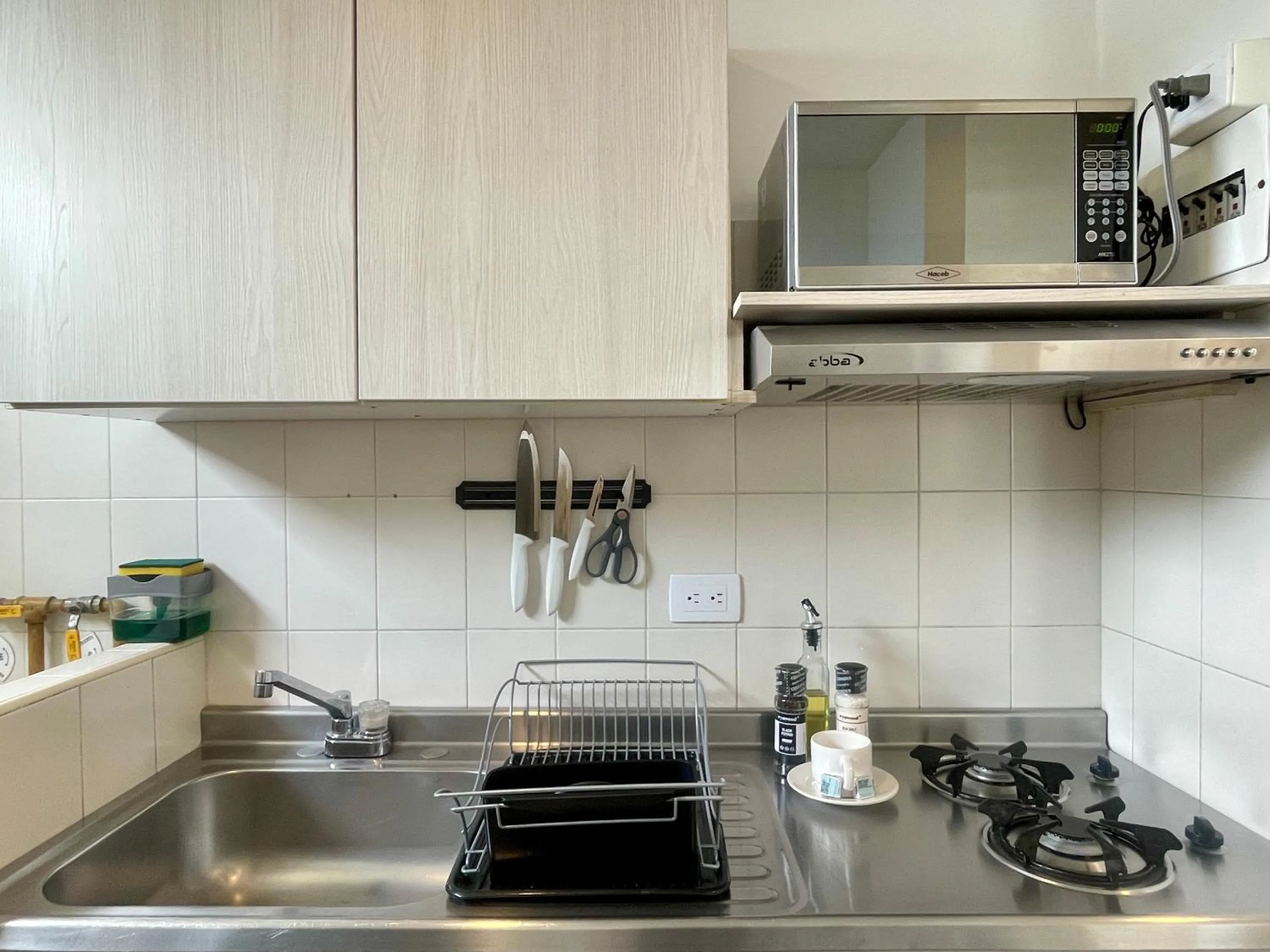 Kitchen or kitchenette in Hotel Santa Ana Medellin