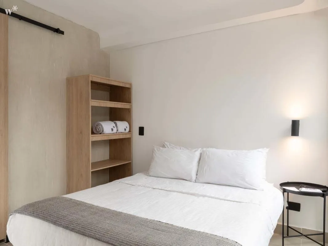 Bed in Hotel Santa Ana Medellin