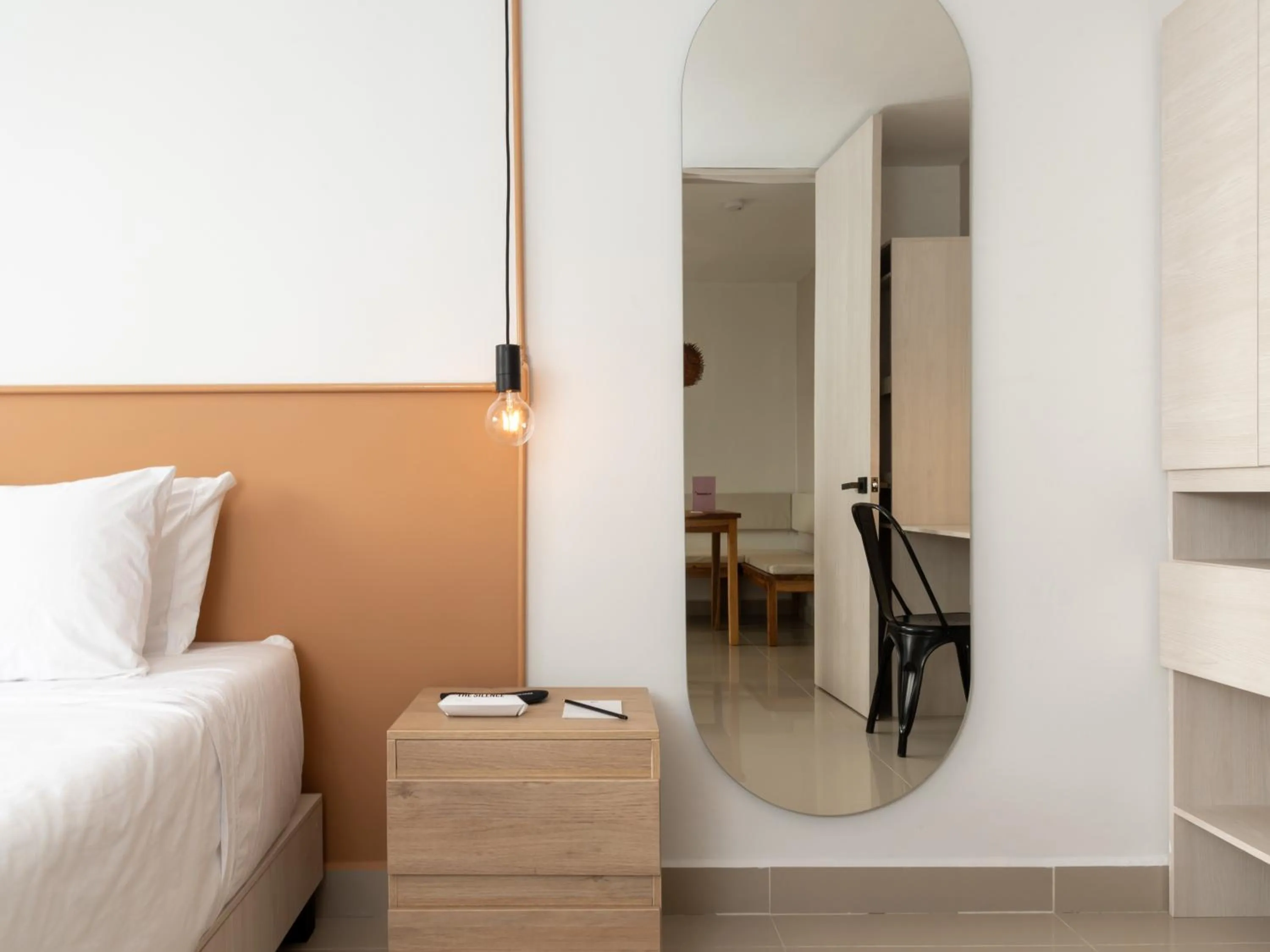 Bed in Hotel Santa Ana Medellin