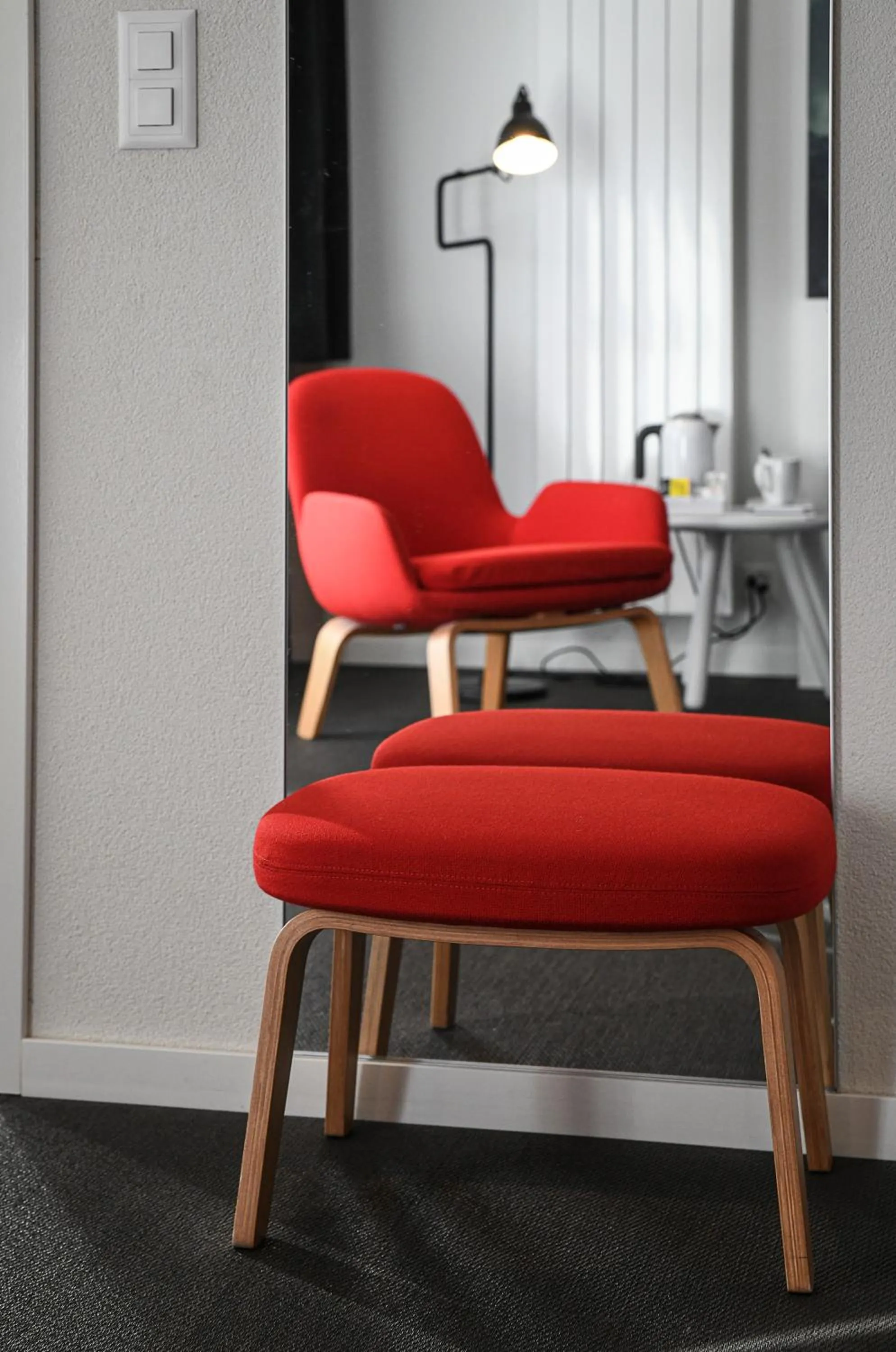 Seating area in Home Swiss Hotel