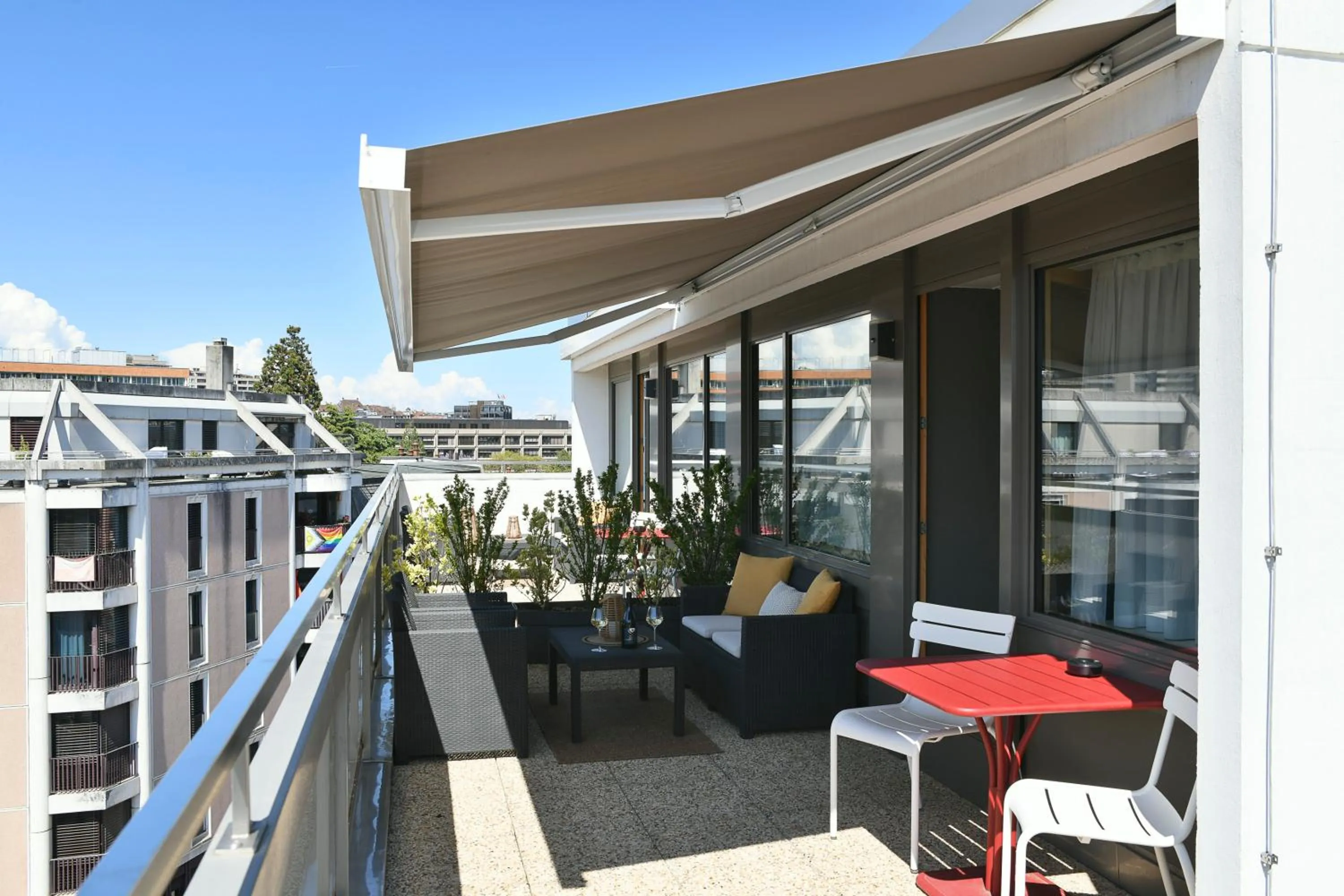 Balcony/Terrace in Home Swiss Hotel
