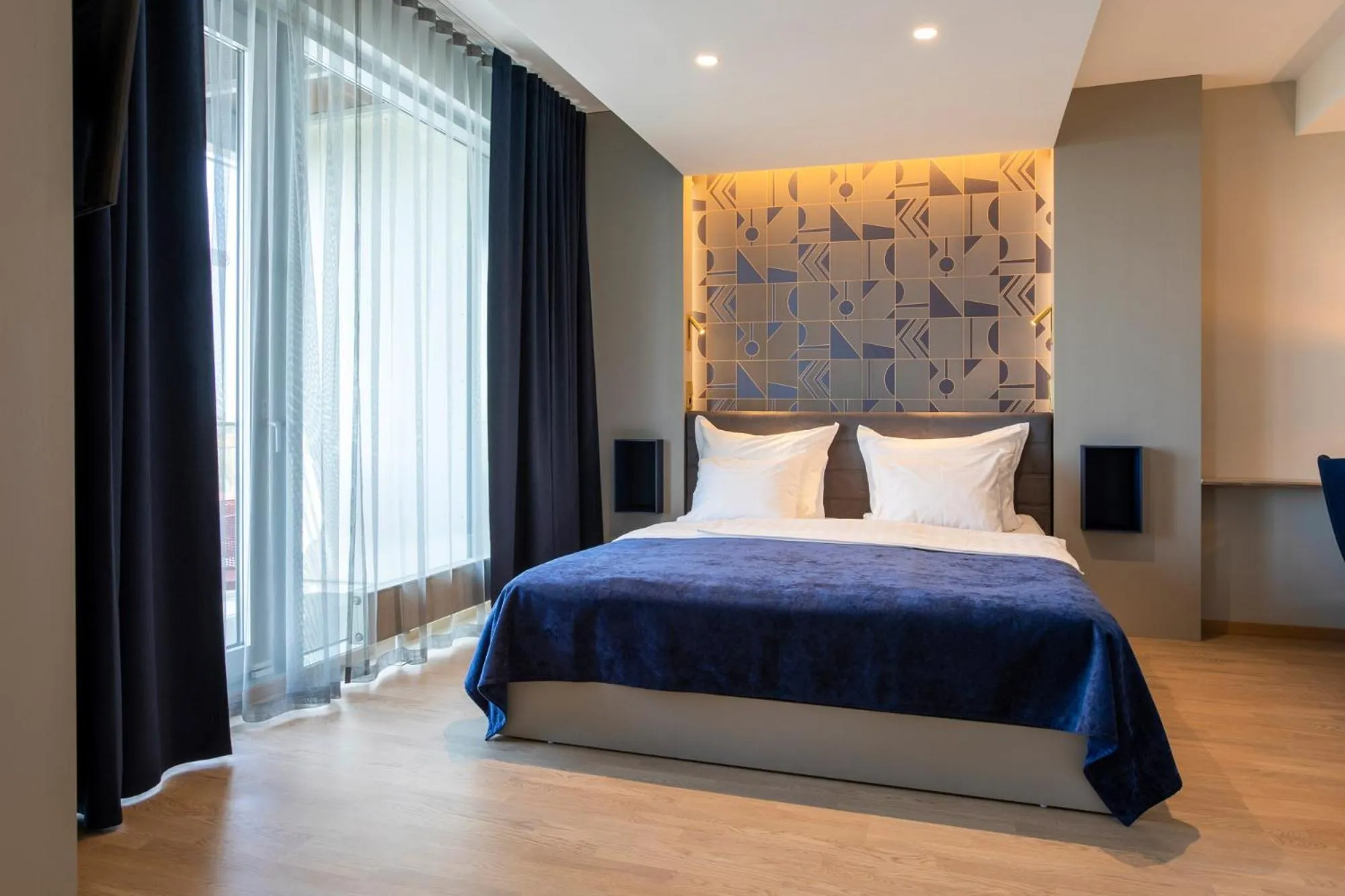 Bedroom, Bed in Spa Tervise Paradiis