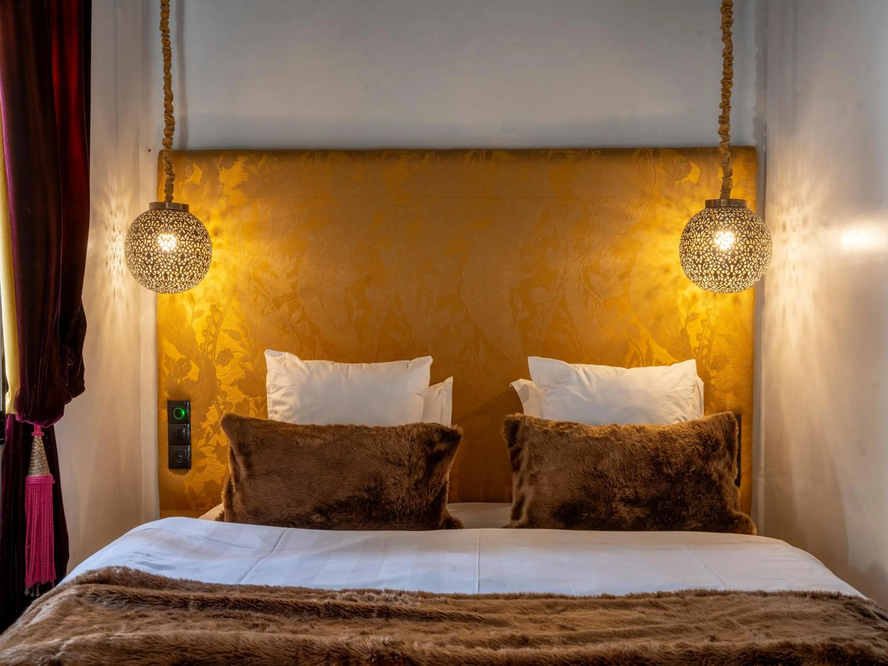 Bed in Riad Ines Home