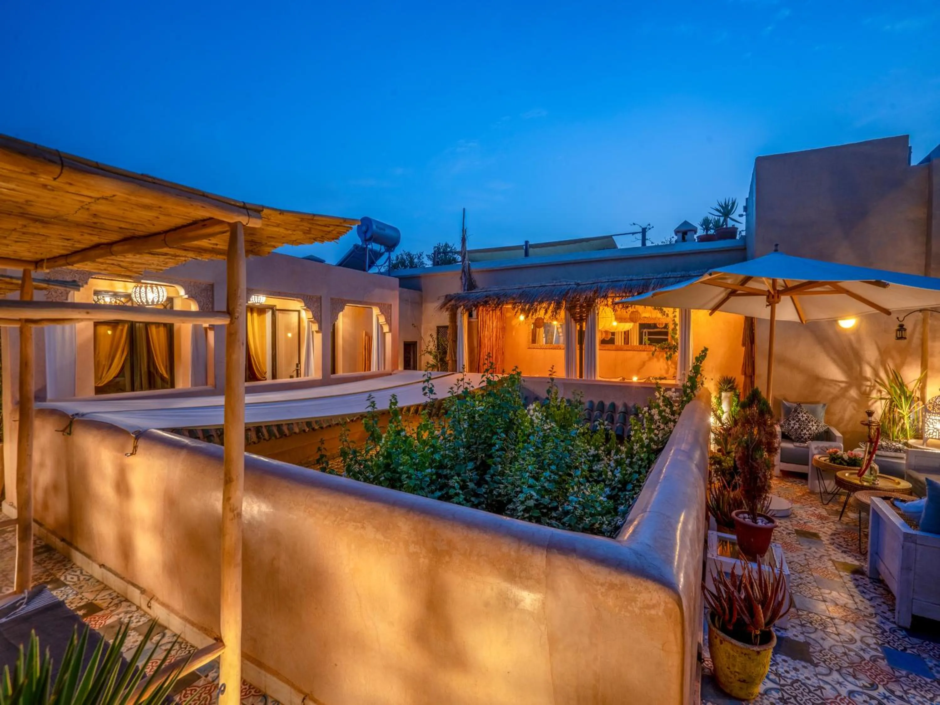 Balcony/Terrace in Riad Ines Home