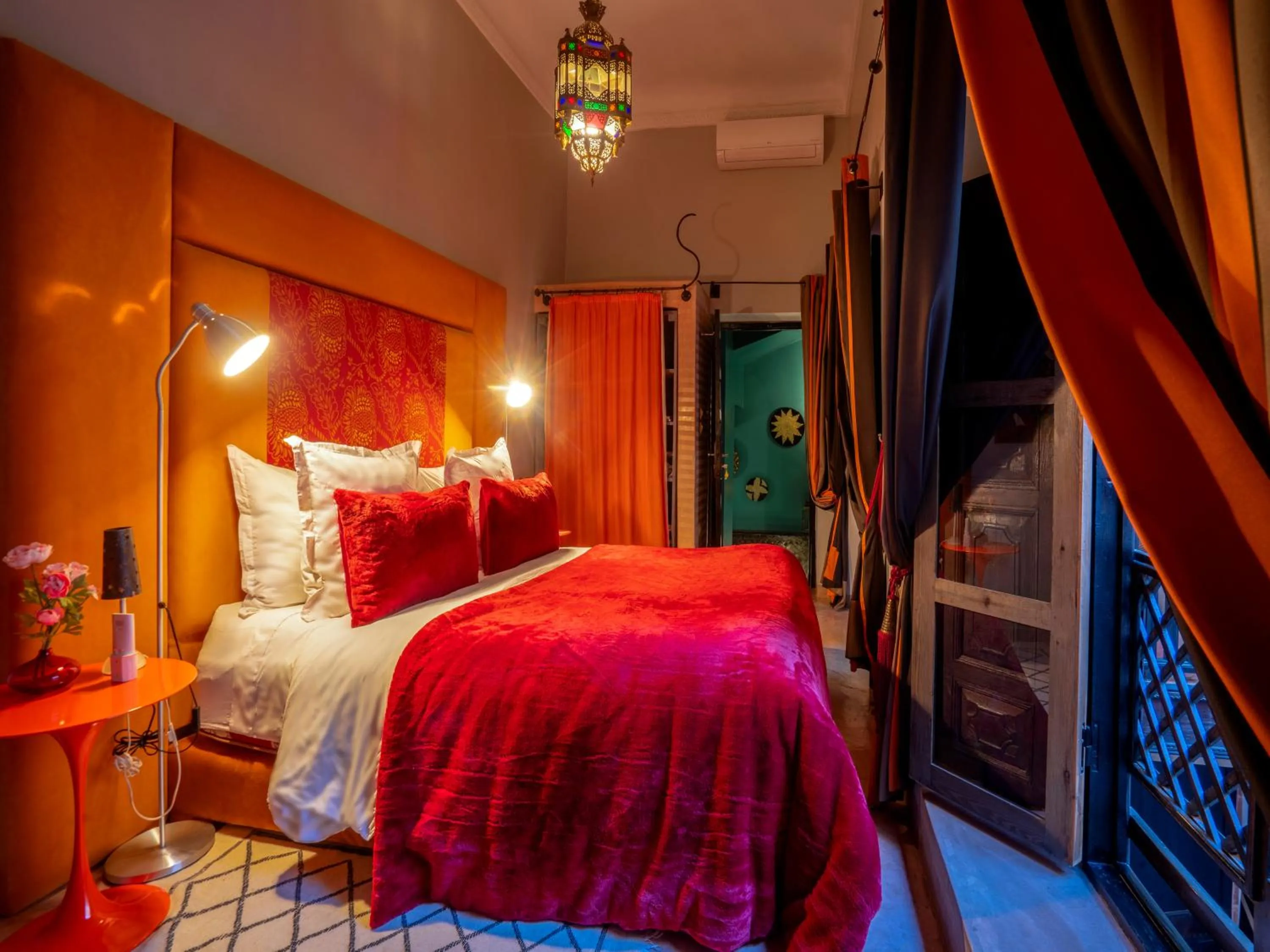 Bed in Riad Ines Home