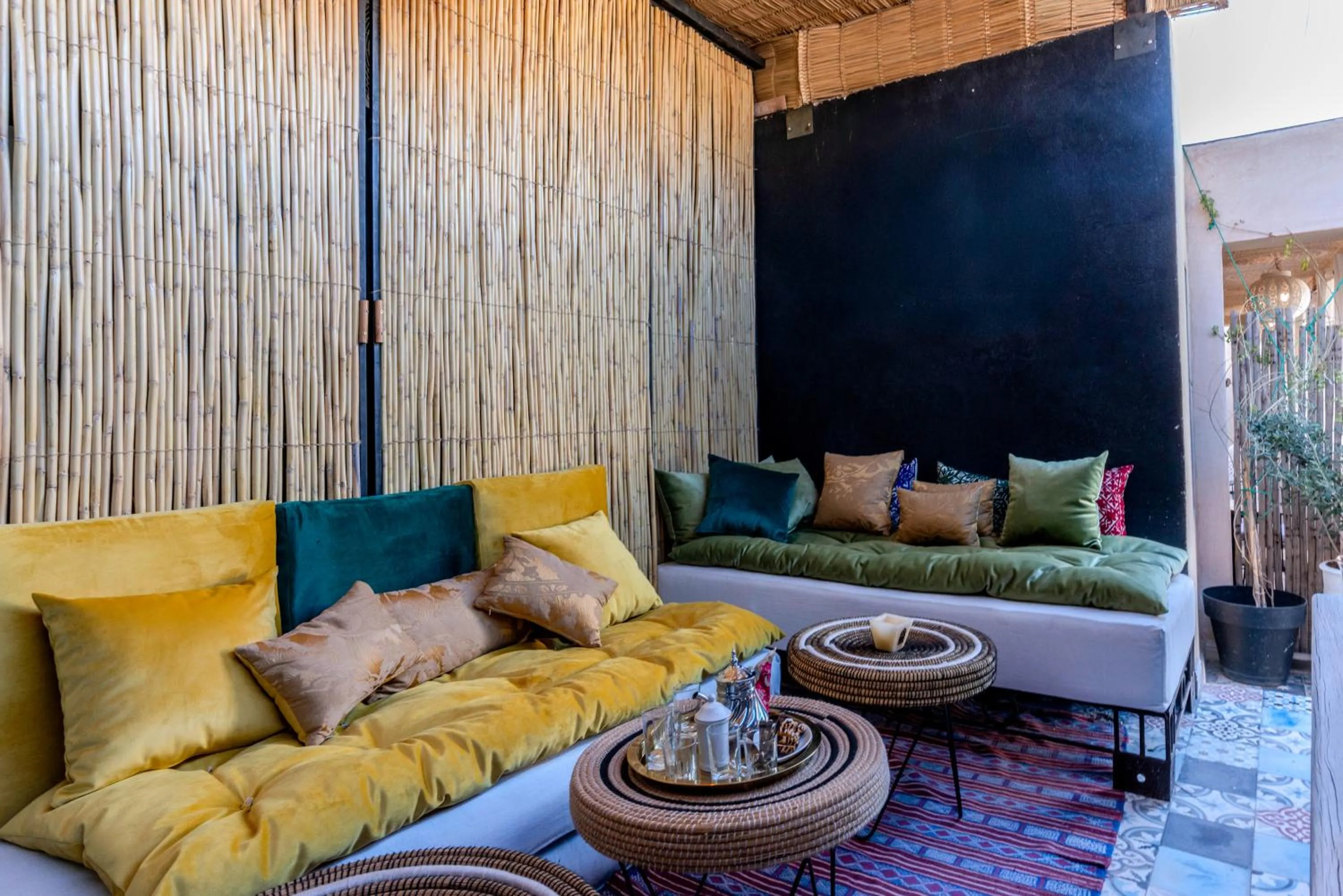 Balcony/Terrace in Riad Ines Home