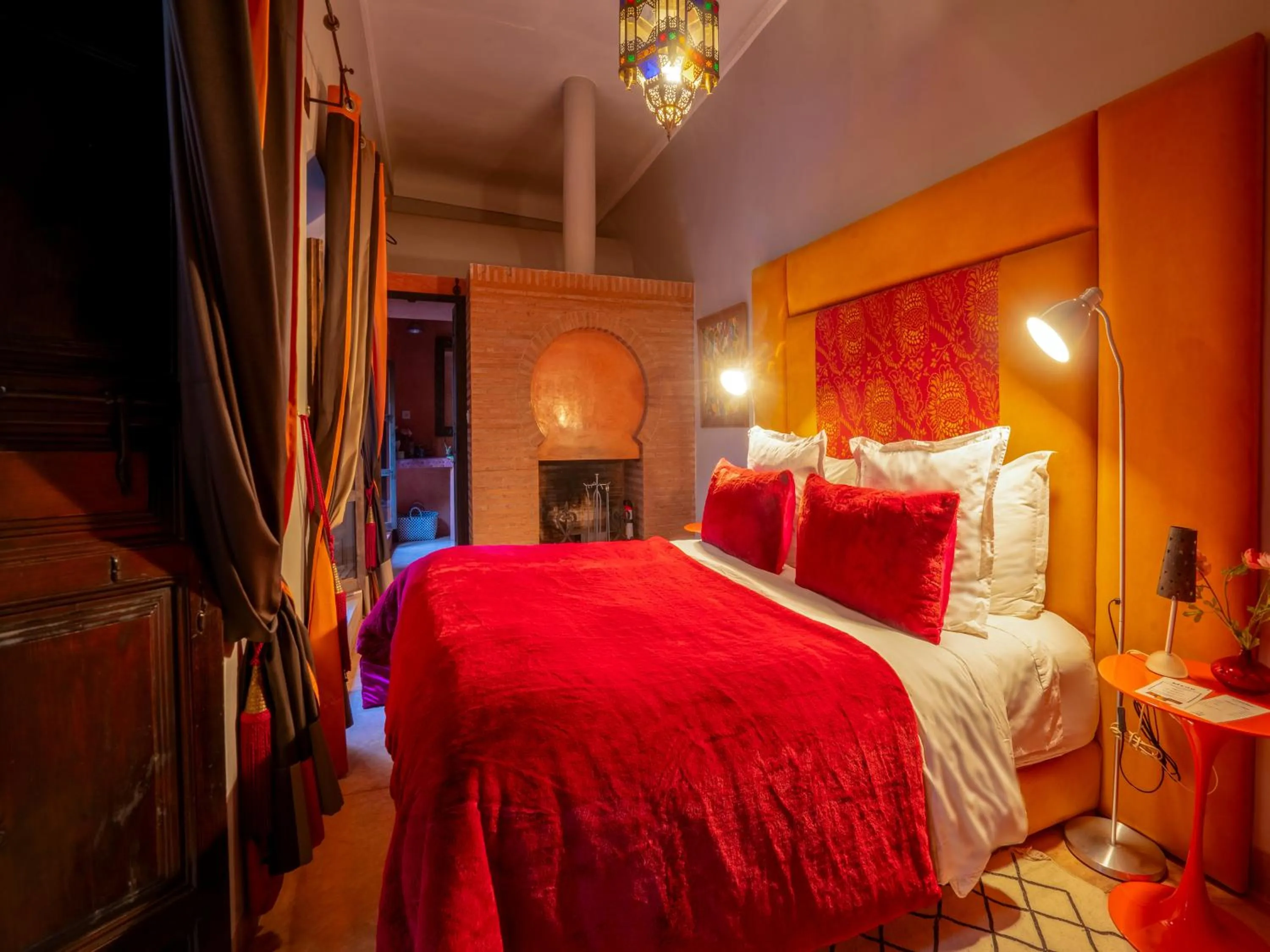 Bed in Riad Ines Home