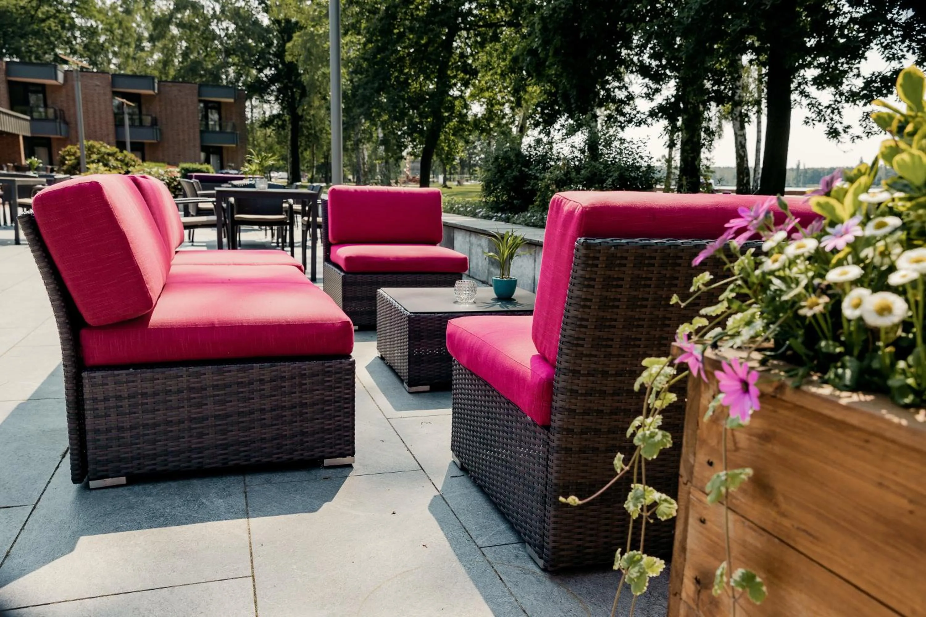 Balcony/Terrace in Seehotel am Tankumsee