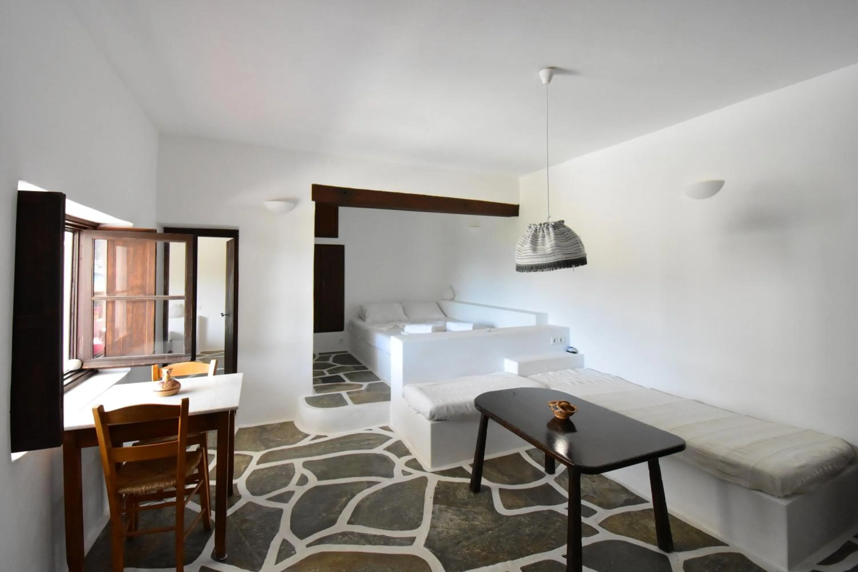 Seating area, Bed in Petra Holiday Village