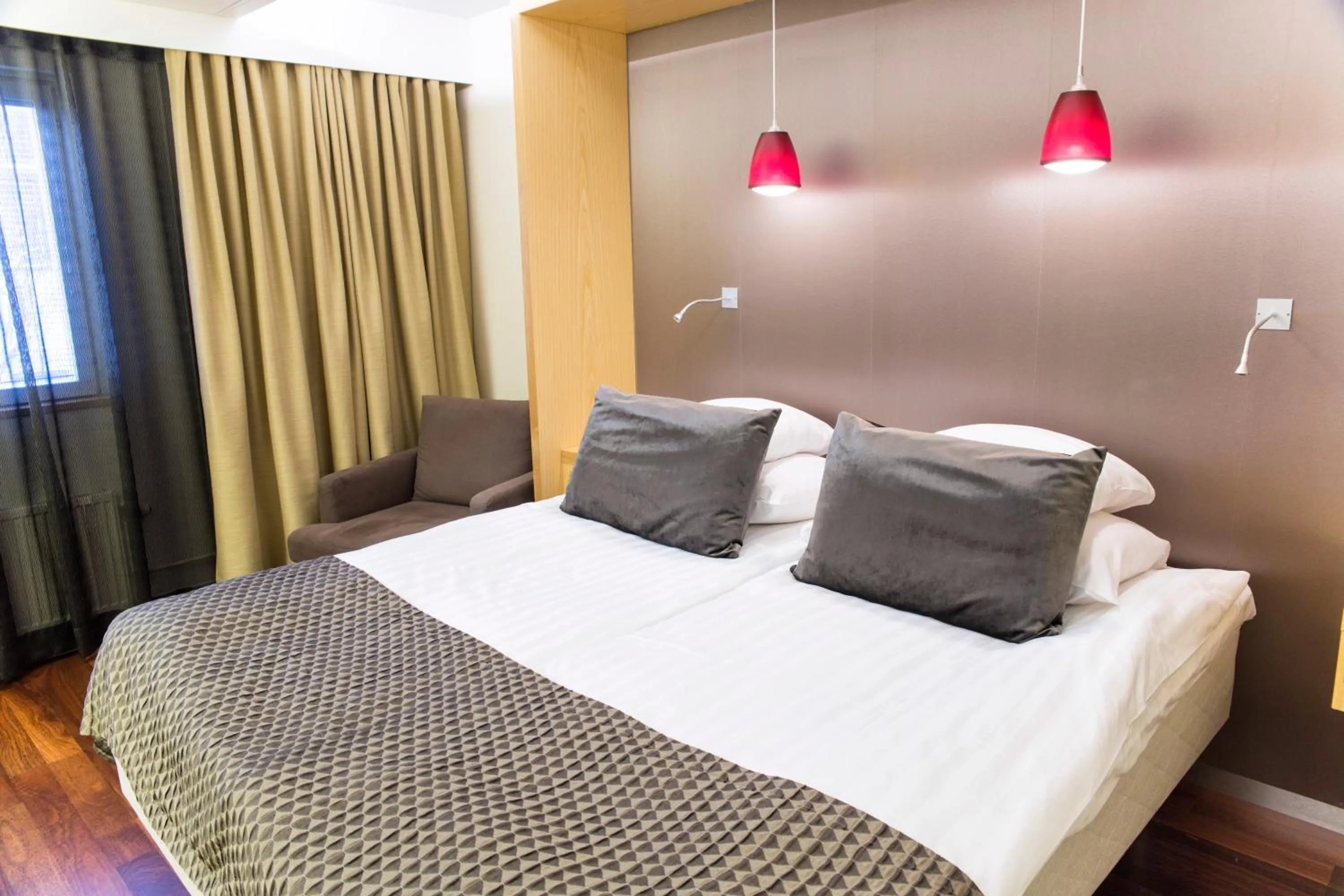 Bedroom in Original Sokos Hotel Alexandra Jyväskylä