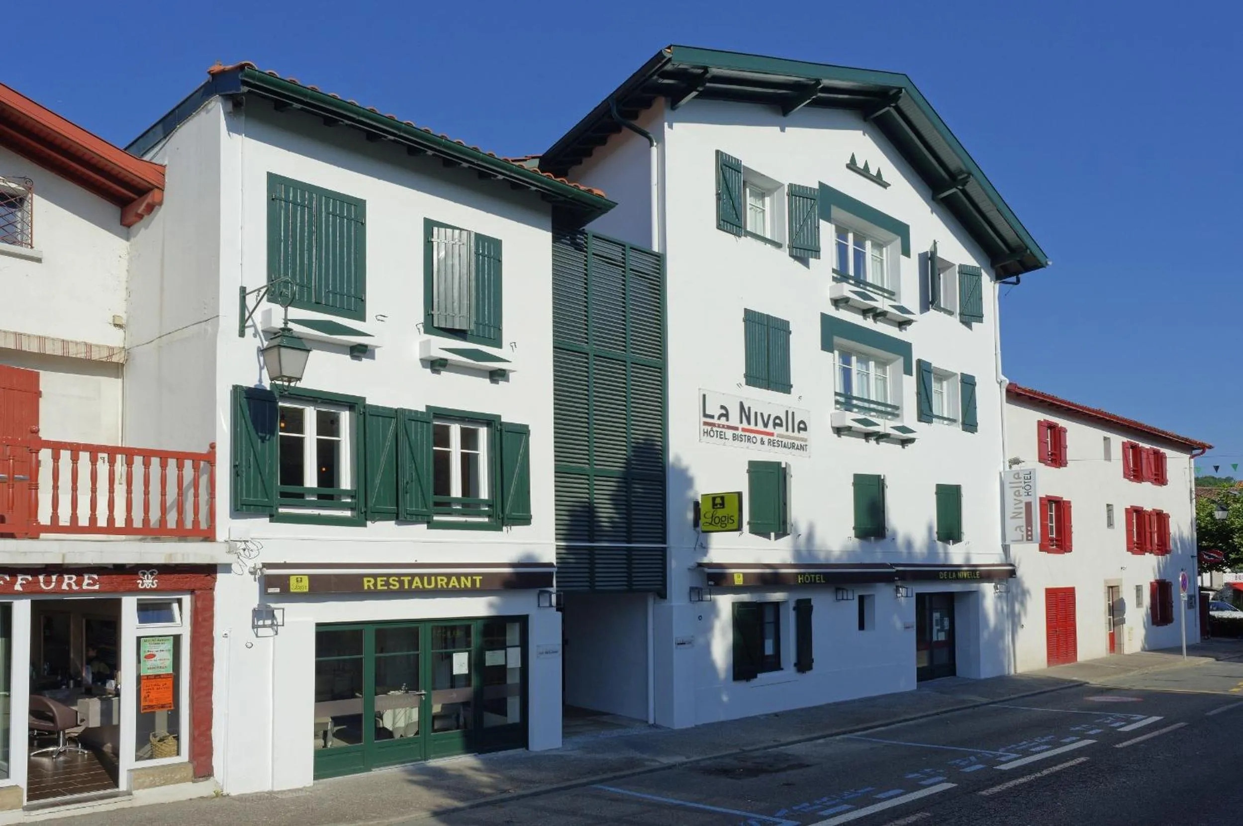 Property building in Logis Hotel de la Nivelle