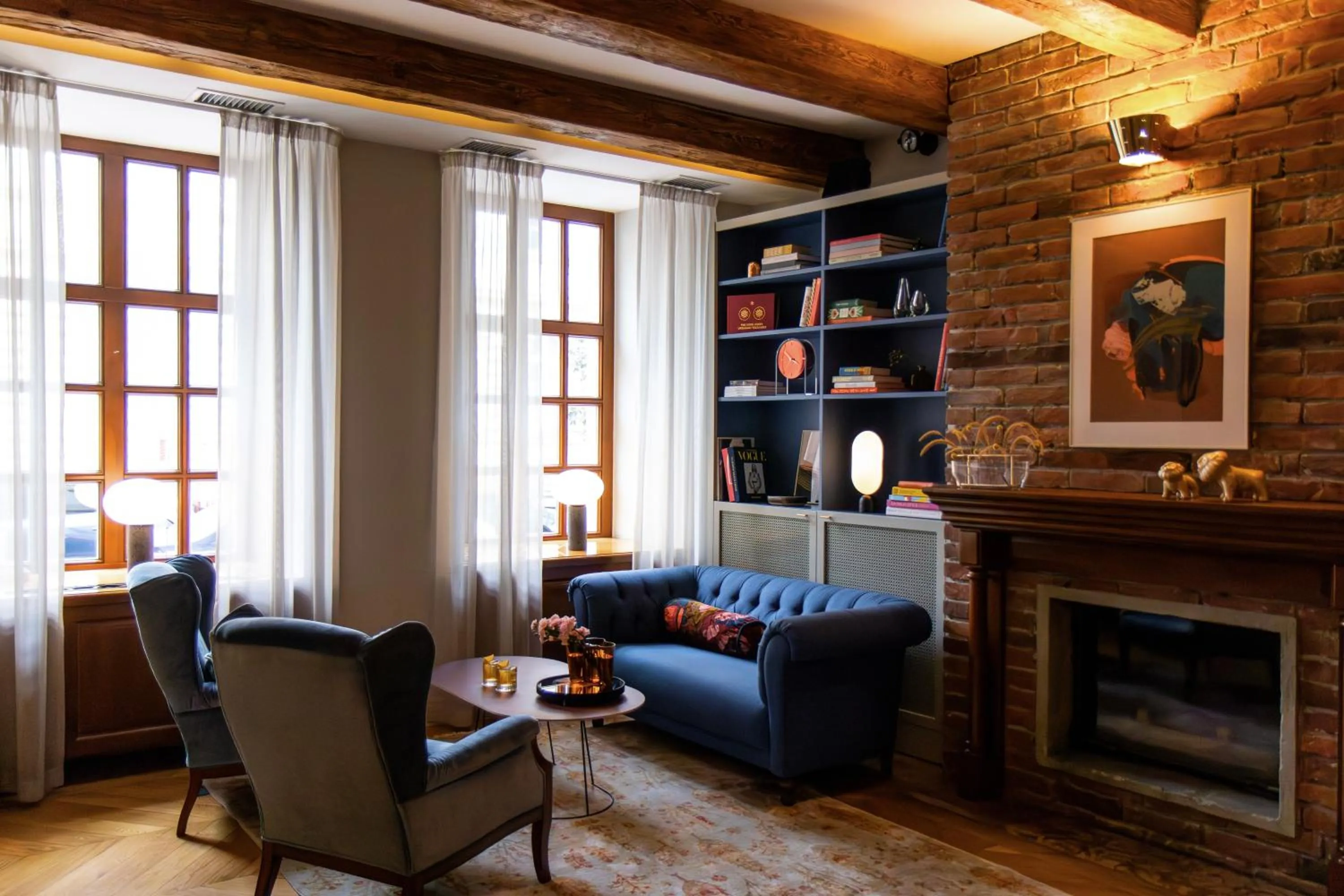 Library in Leopolis Hotel