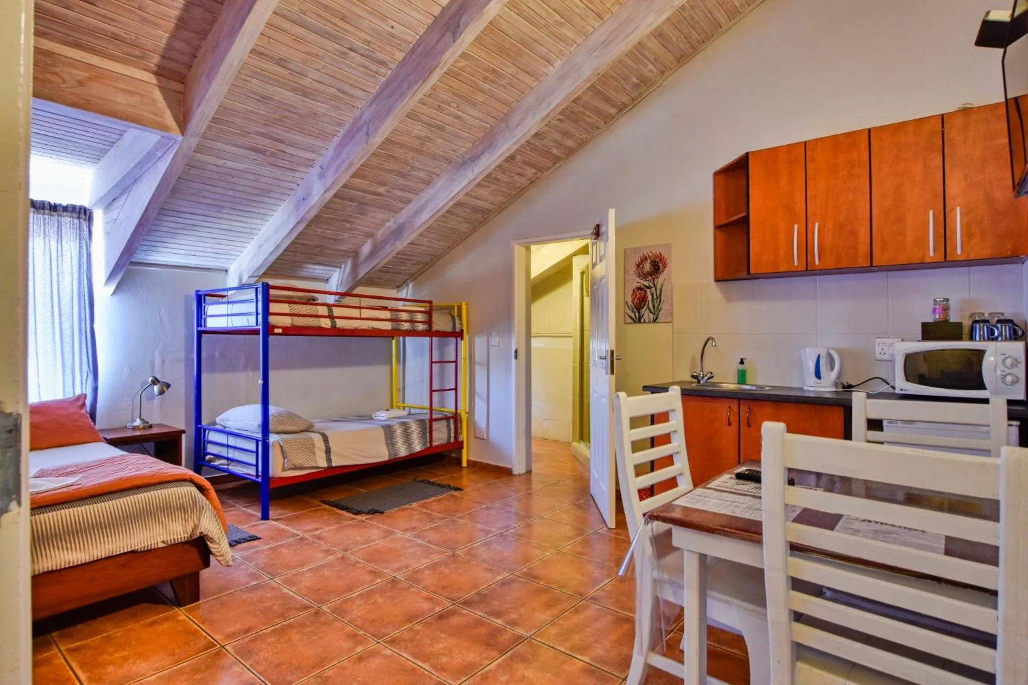 Bed in Anandi Guesthouse Swakopmund