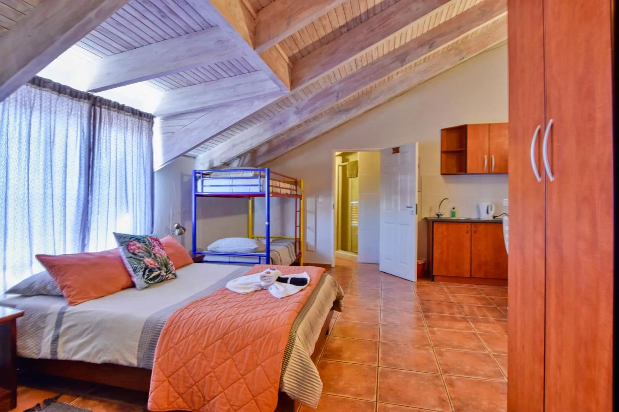 Bed in Anandi Guesthouse Swakopmund