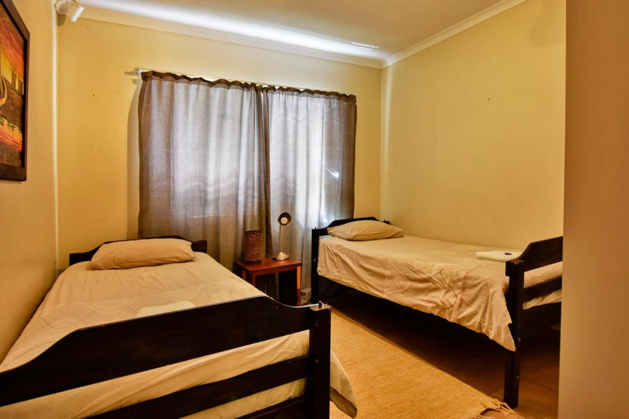 Bed in Anandi Guesthouse Swakopmund