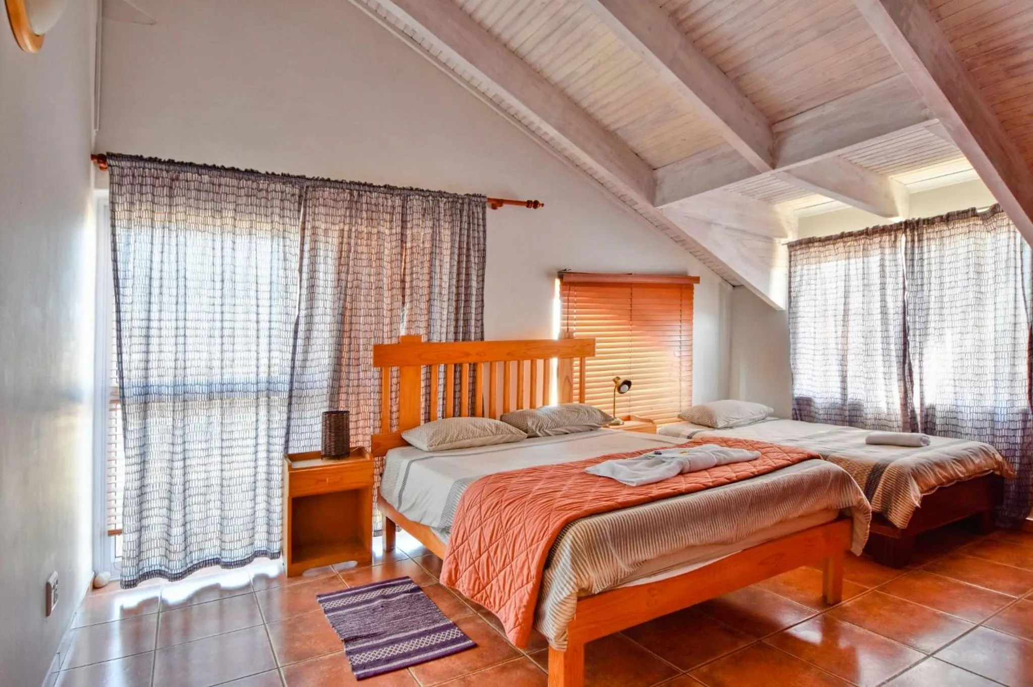 Bed in Anandi Guesthouse Swakopmund