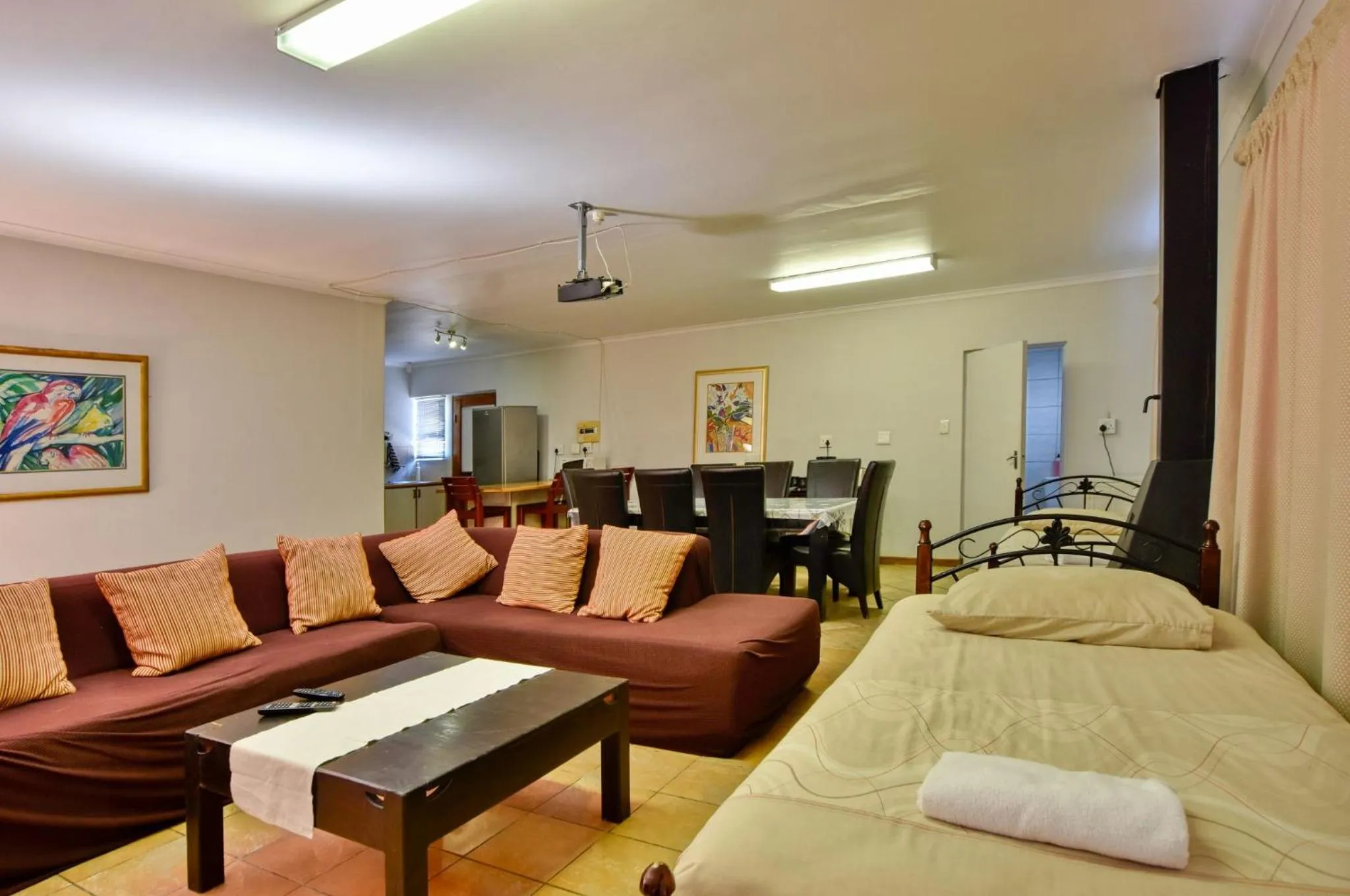 Bed in Anandi Guesthouse Swakopmund