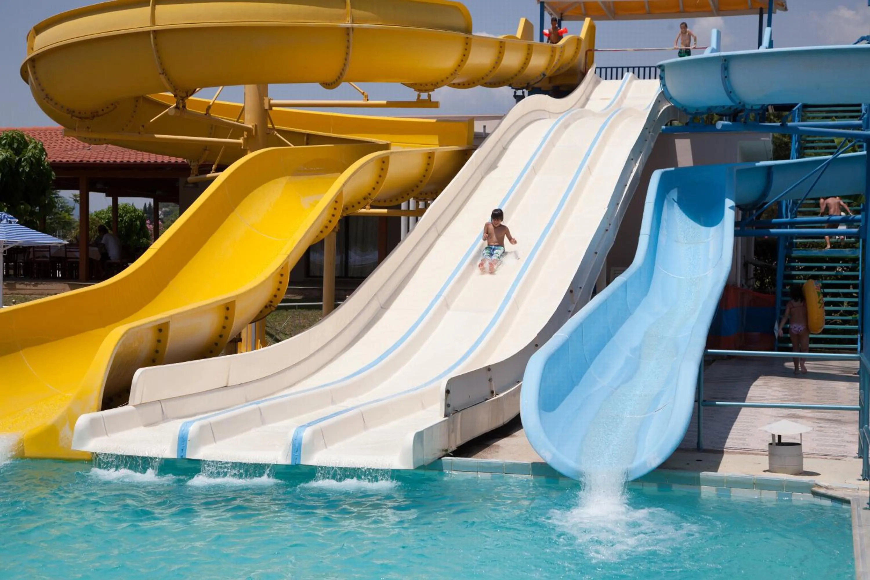 Aqua park in Hotel Kanali