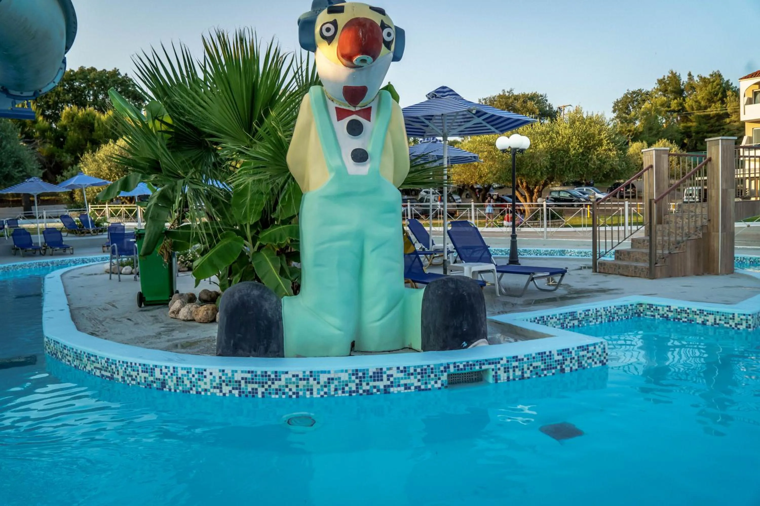 Aqua park in Hotel Kanali