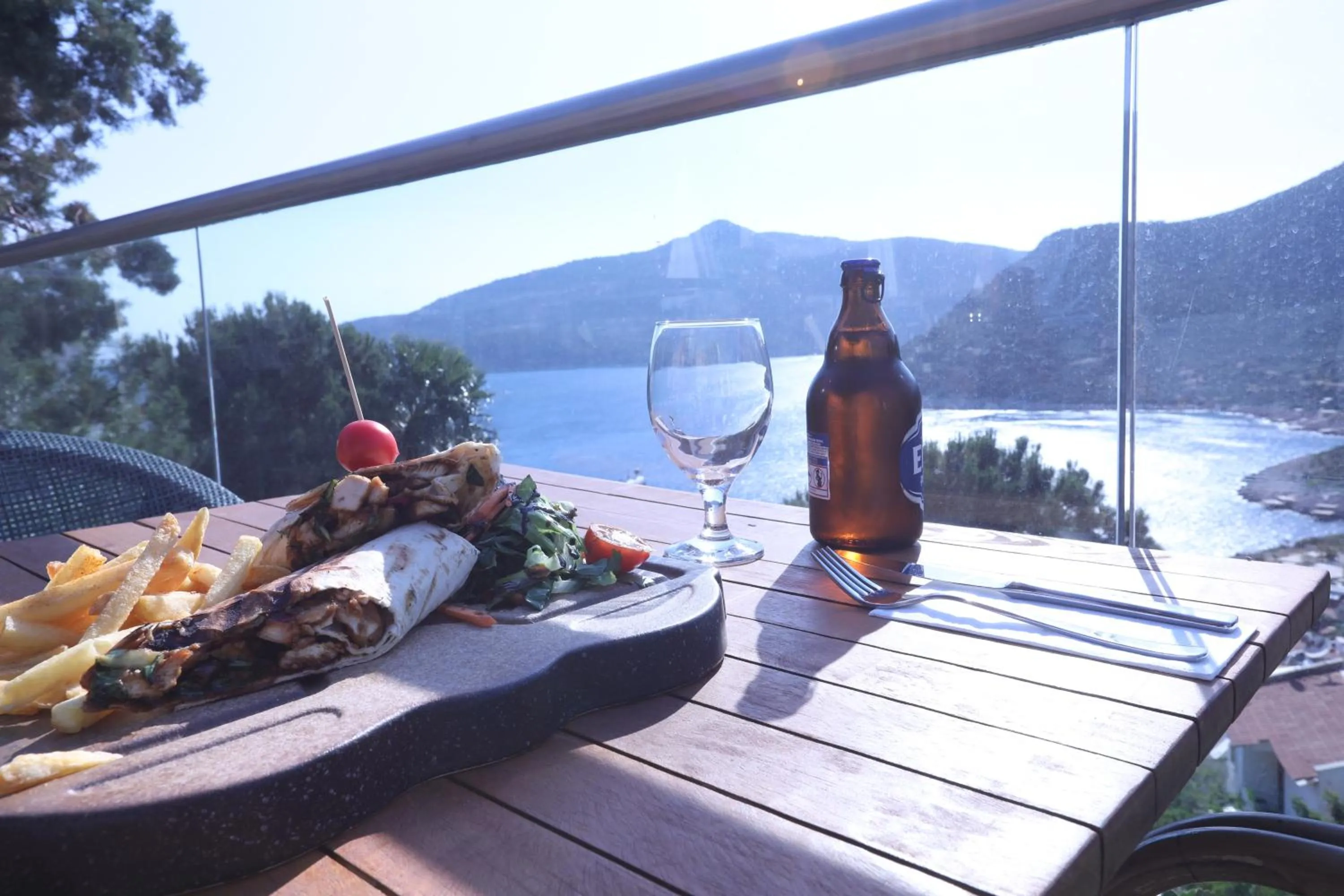 Dining area in Happy Hotel Kalkan