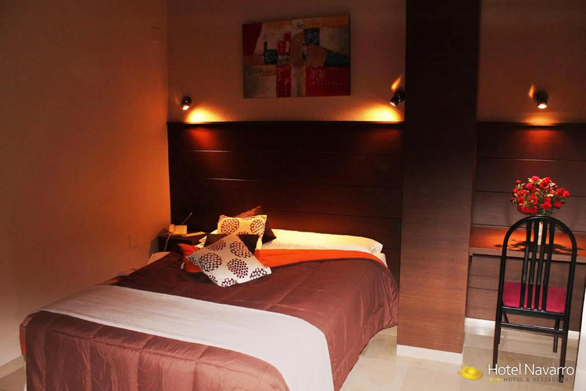 Bedroom, Bed in Hotel Navarro