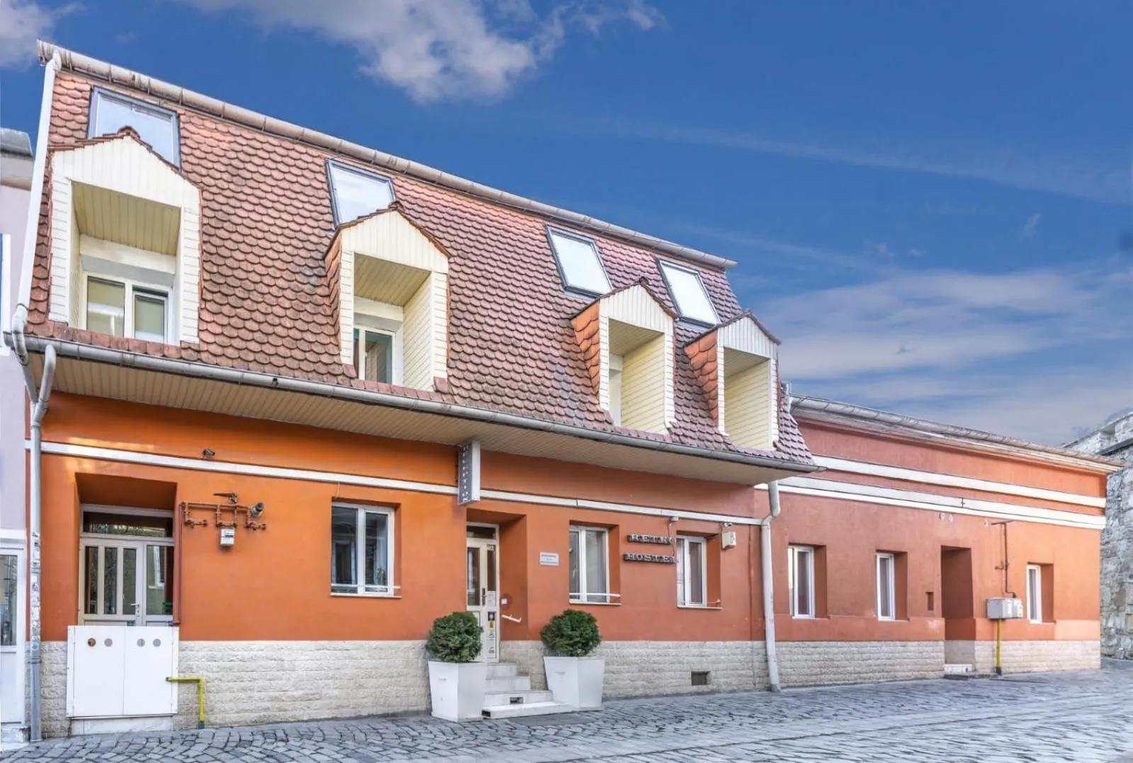 Property building in Retro Hostel