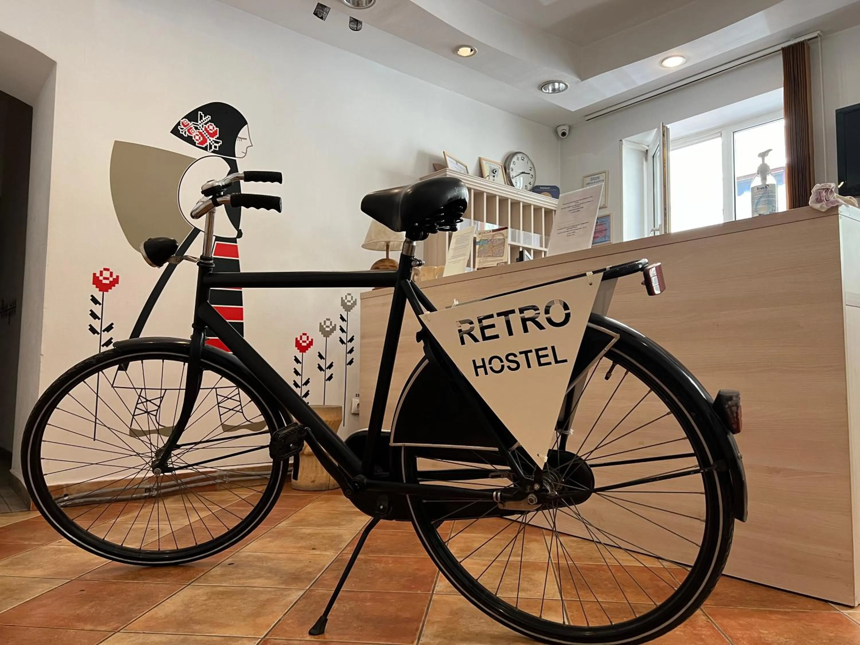 Property building in Retro Hostel