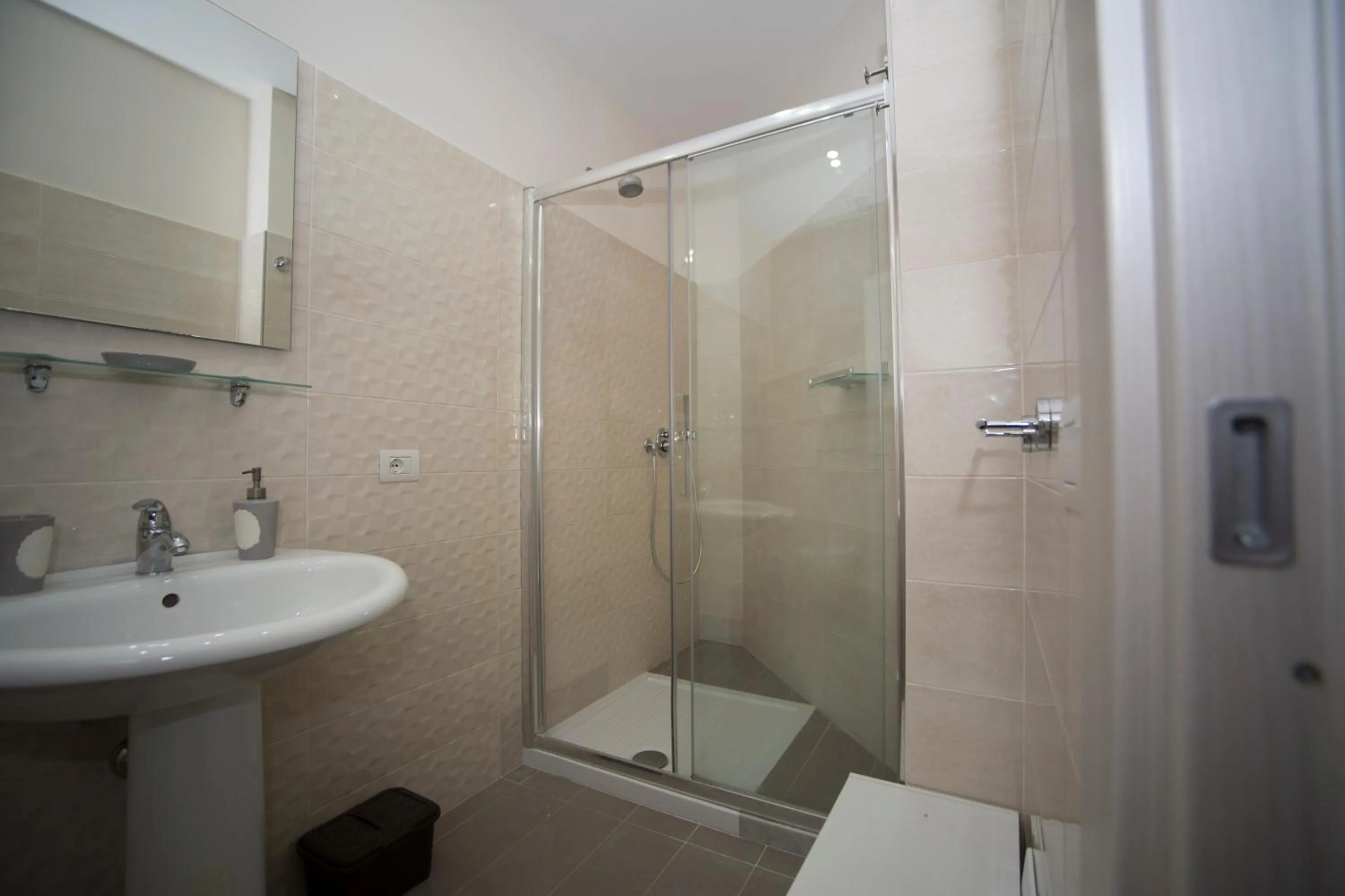 Shower in B&B Villa Gaudium