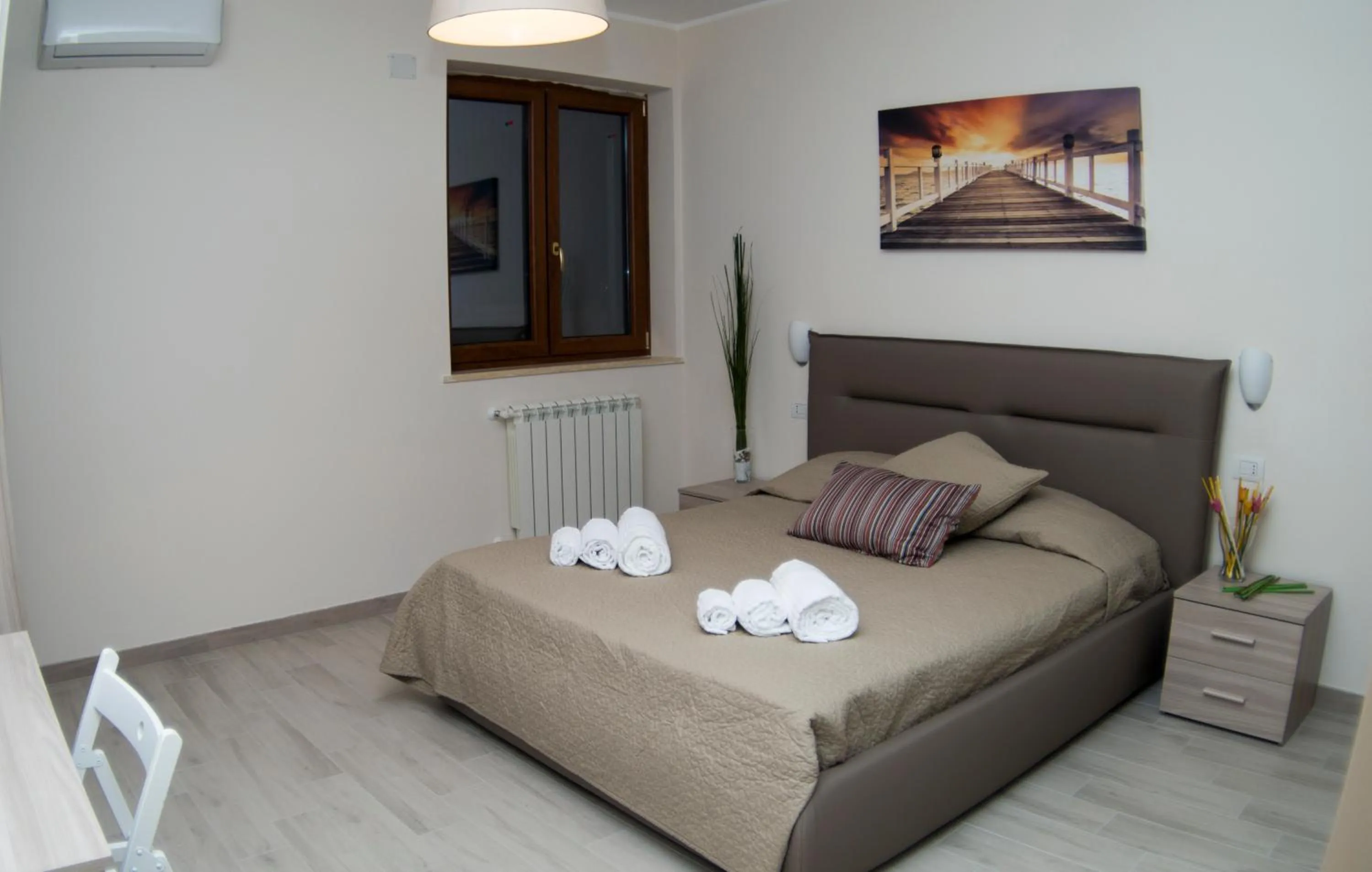 Bedroom, Bed in B&B Villa Gaudium