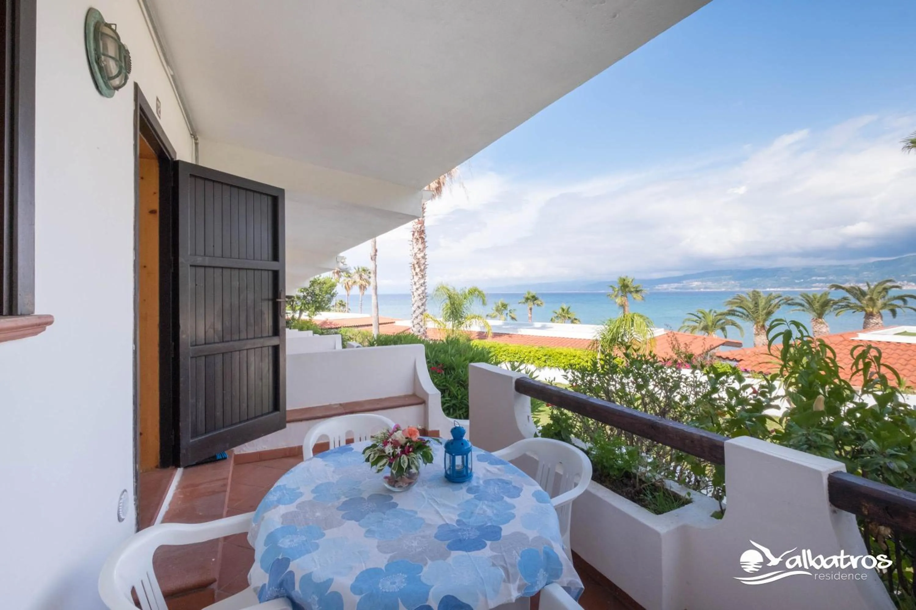 Balcony/Terrace in Residence Albatros