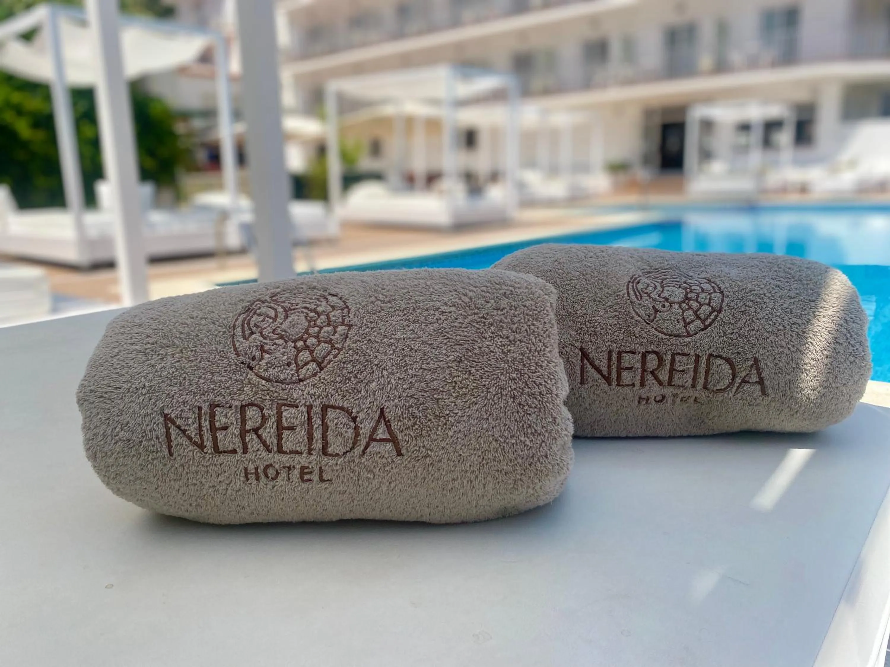 Swimming pool in Hotel Nereida