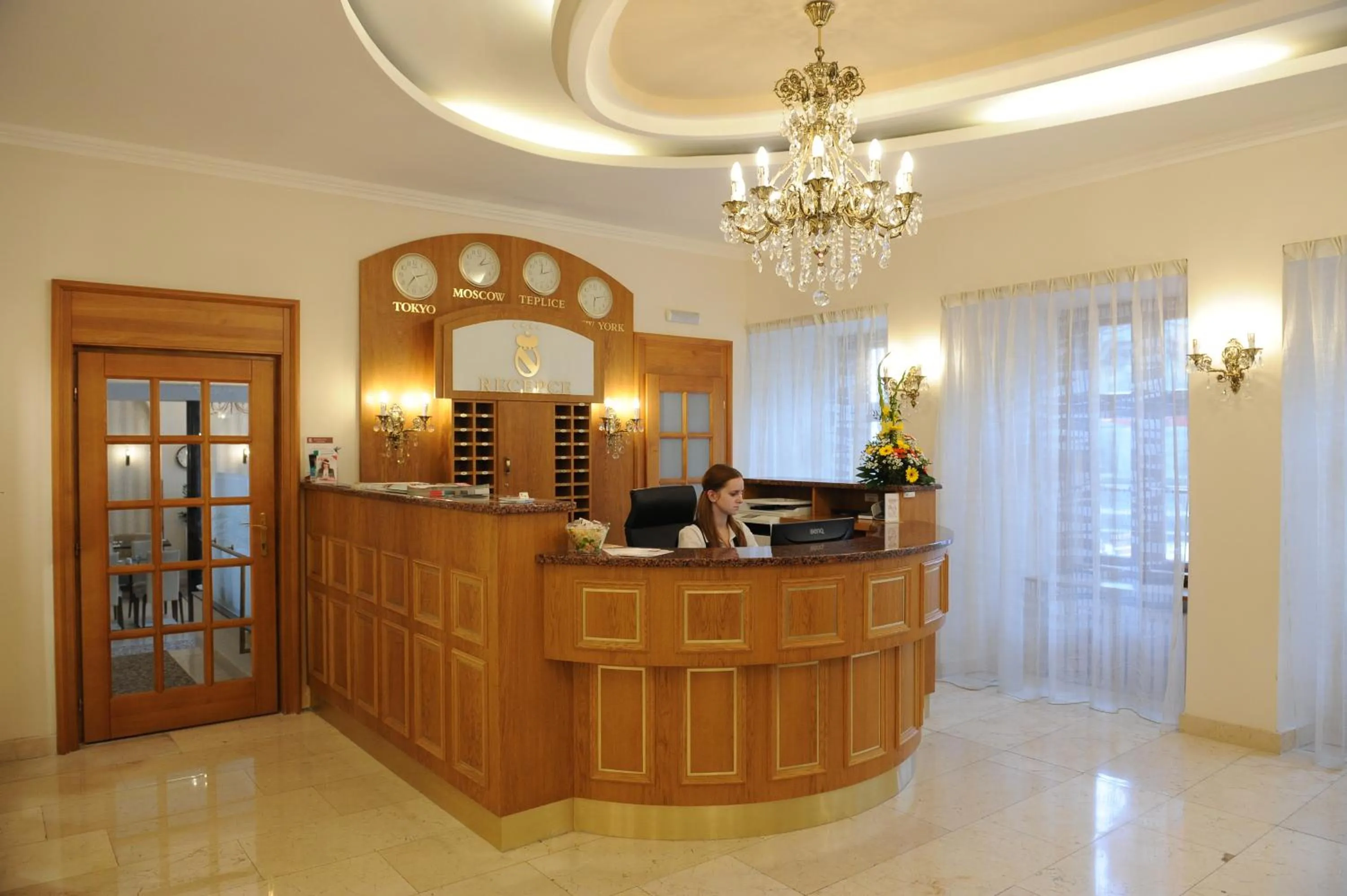 Lobby or reception in Hotel Prince de Ligne