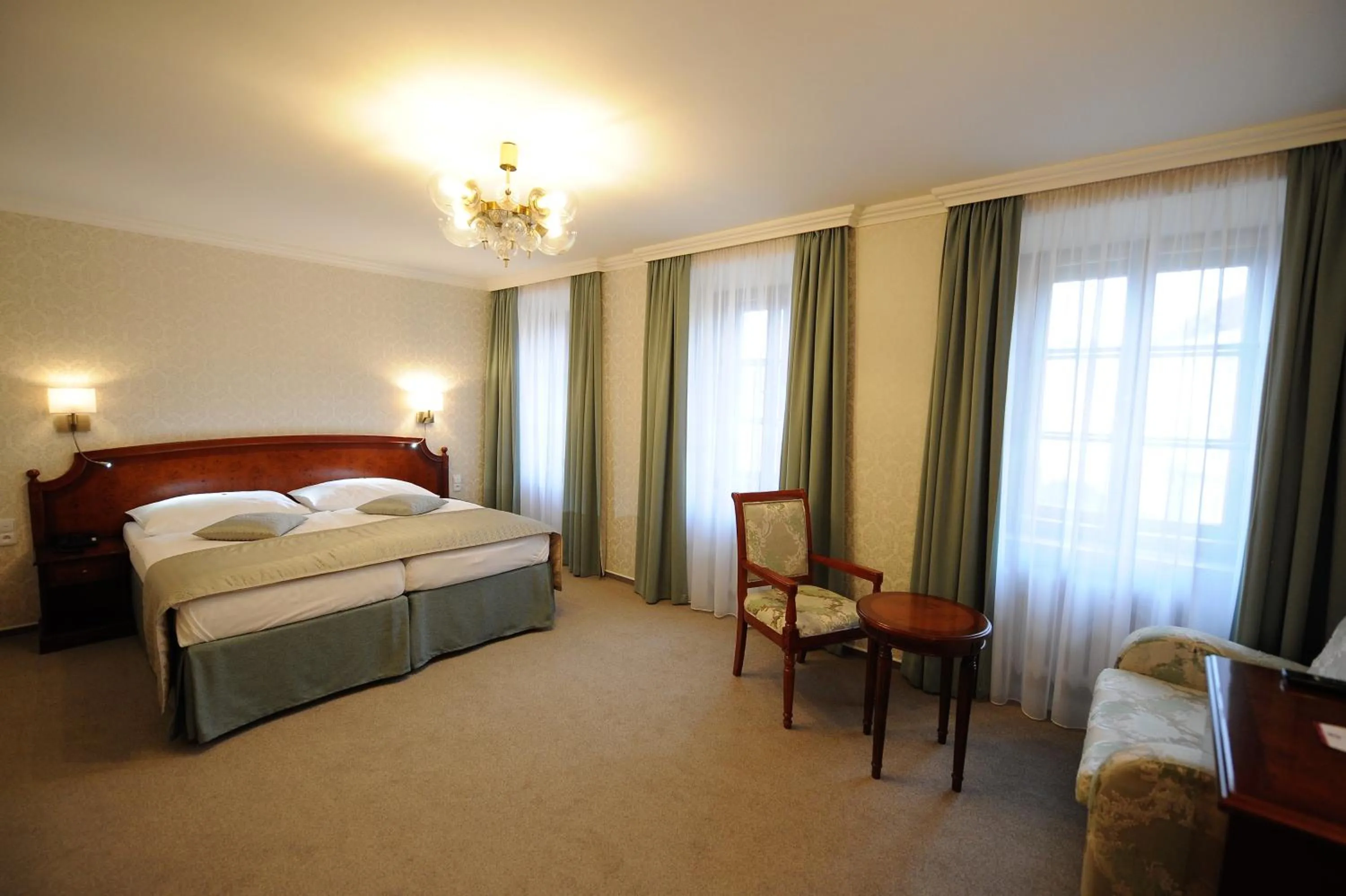 Bed in Hotel Prince de Ligne