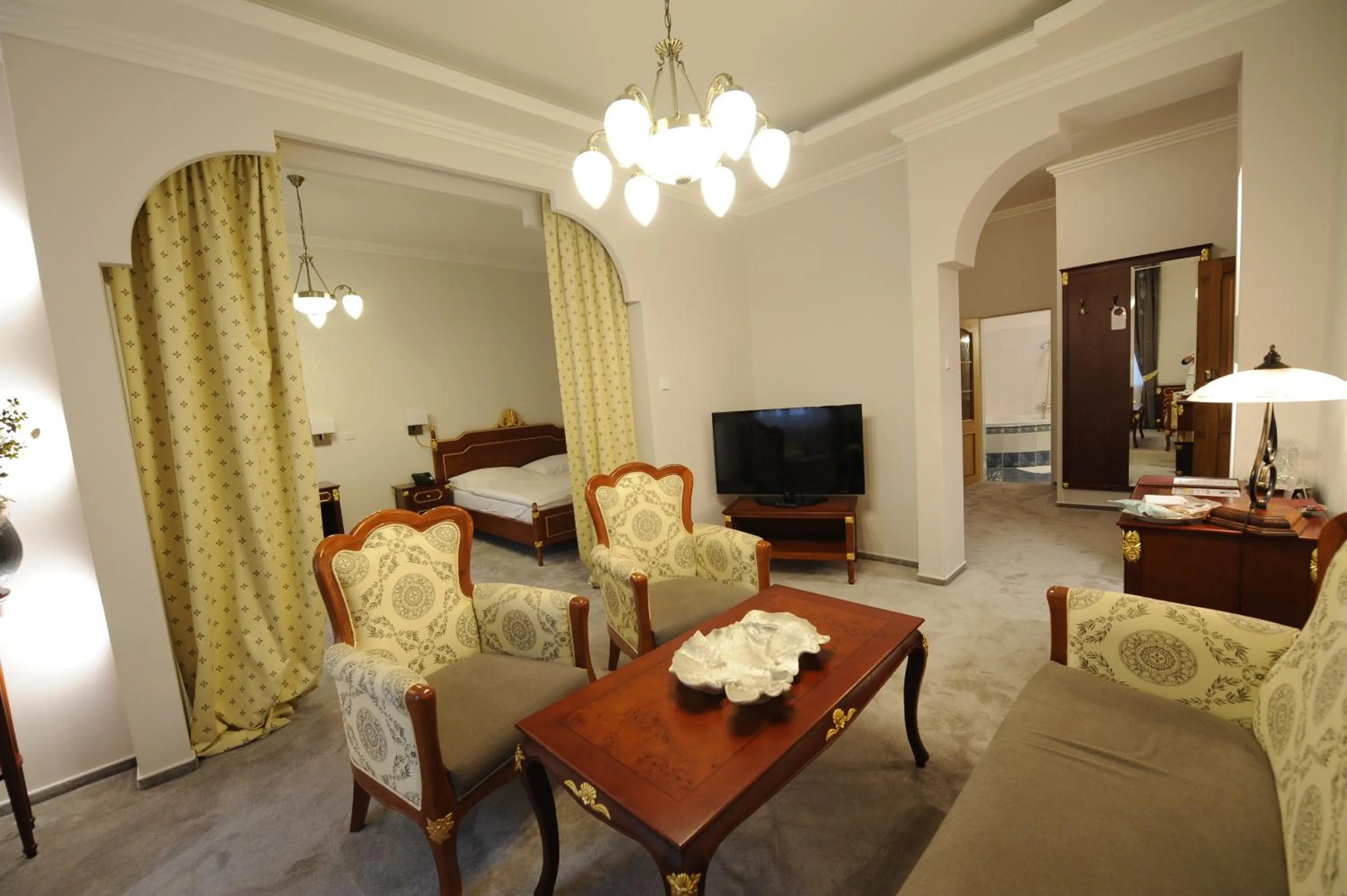 Bed in Hotel Prince de Ligne