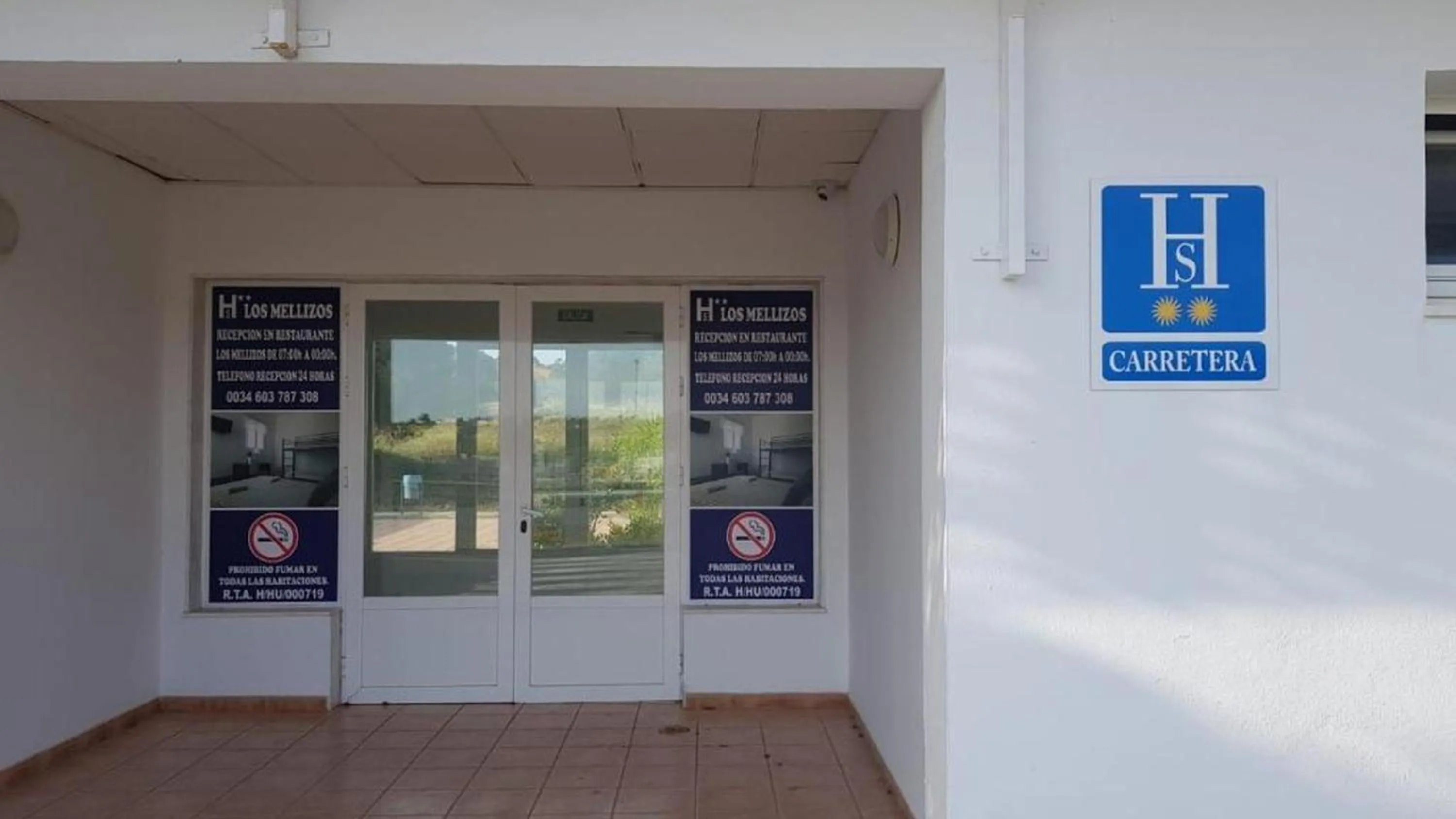 Facade/entrance in Hostal Ayamonte Los Mellizos