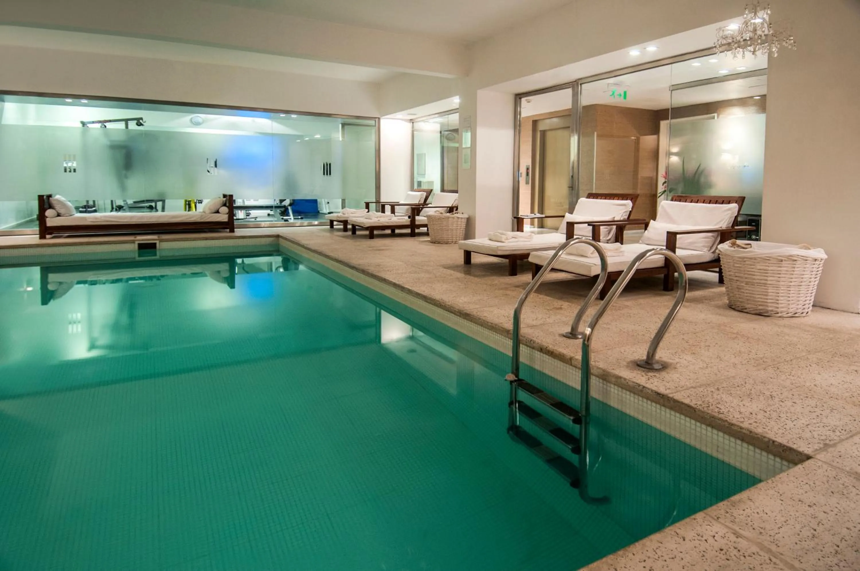 Swimming pool in Awwa Suites & Spa