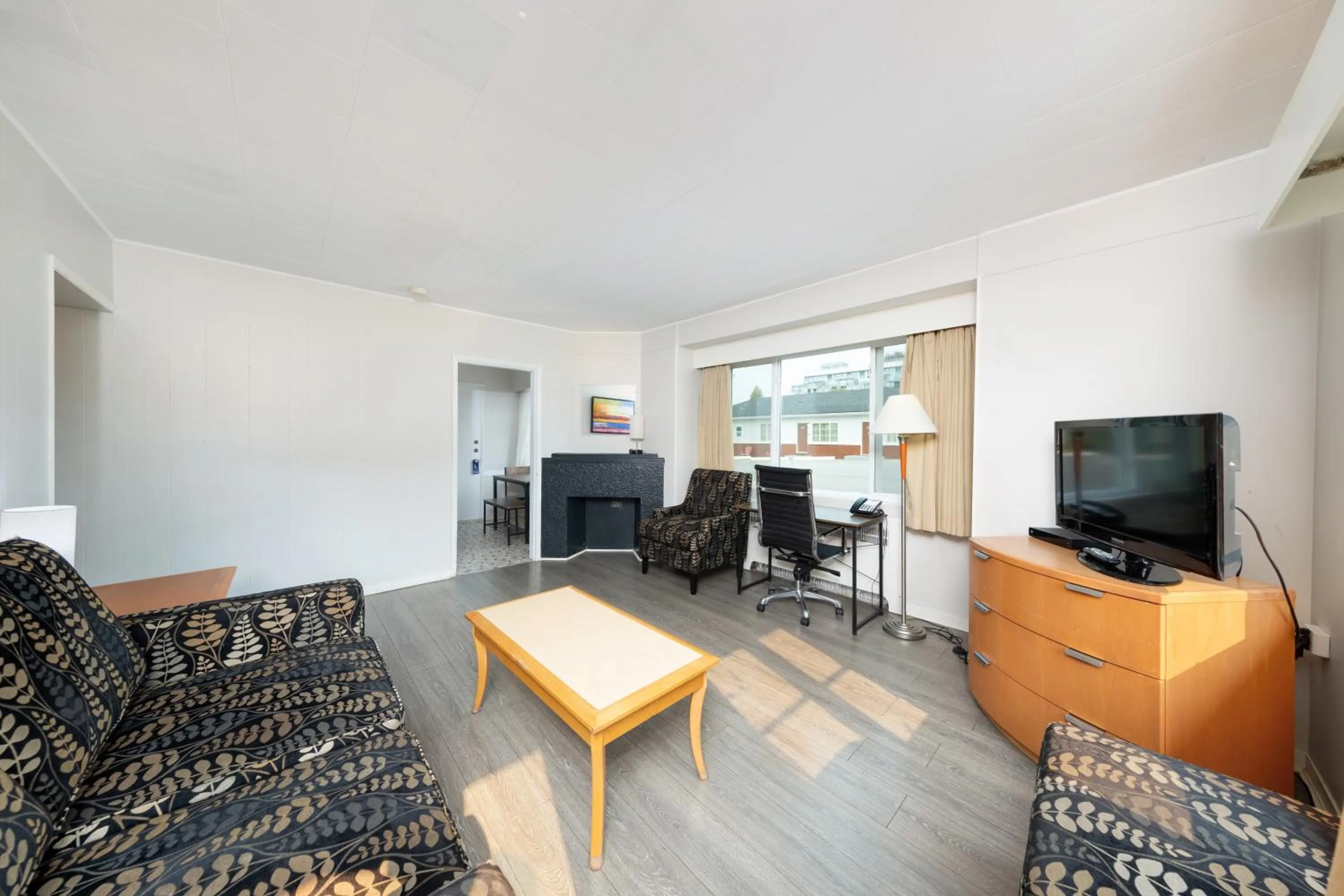 Living room in 2400 Motel