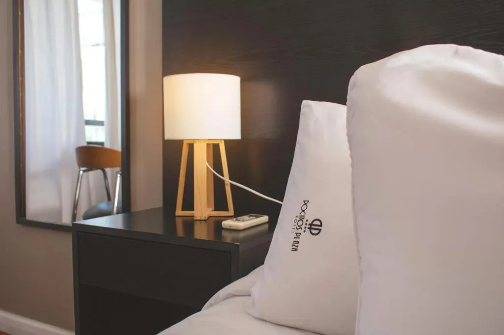 Bed in Pocitos Plaza Hotel