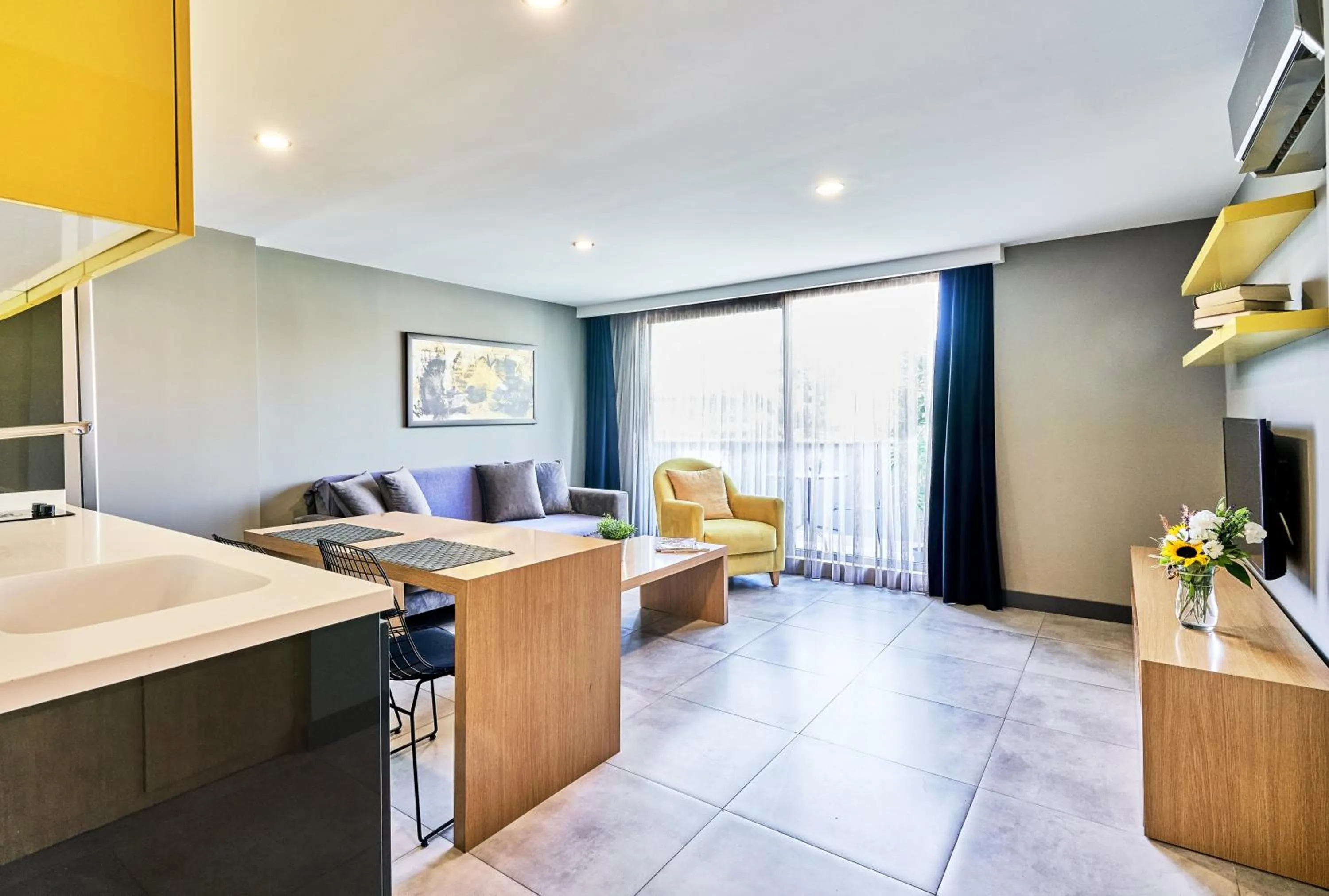 Living room in Loft 1502