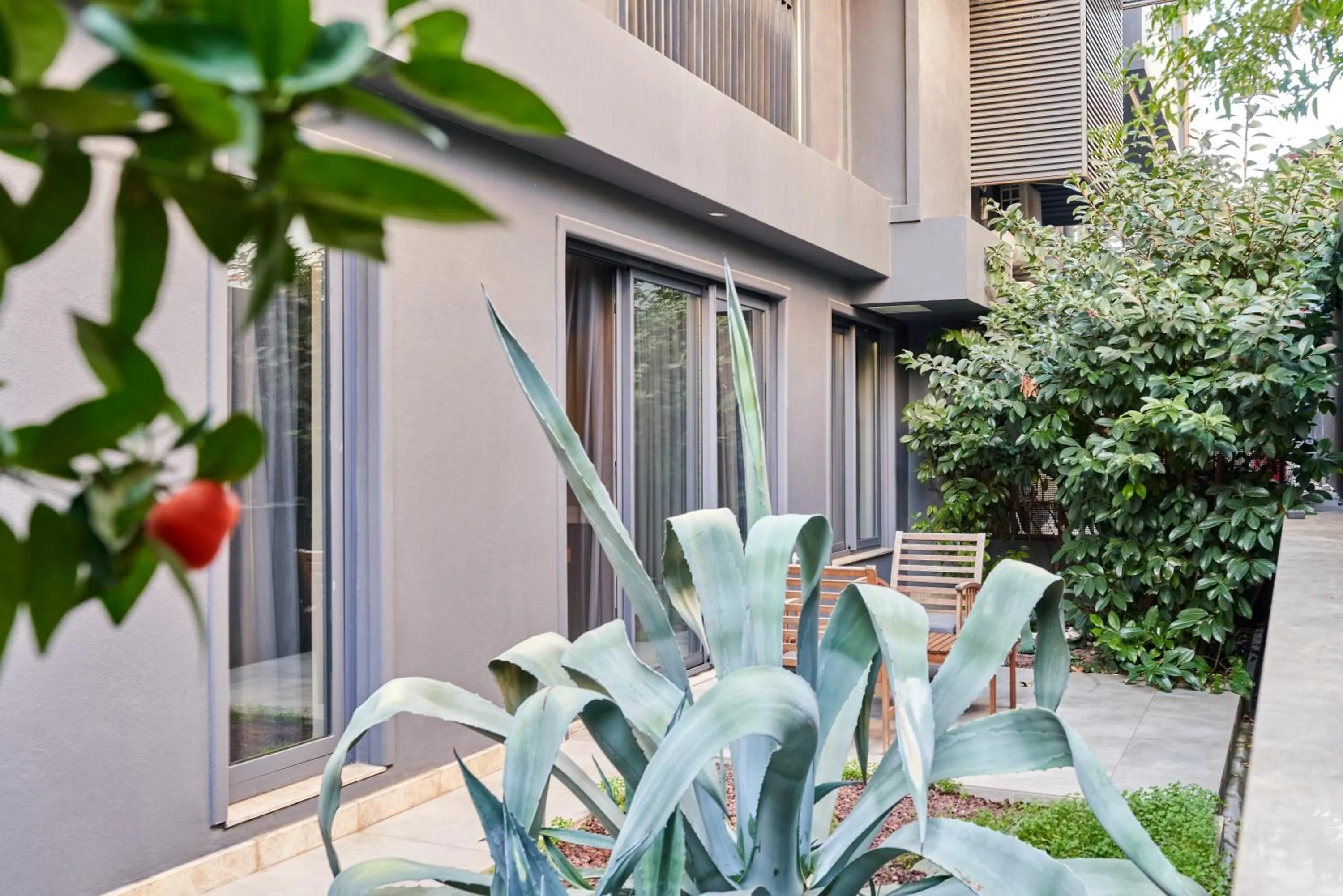 Garden view in Loft 1502