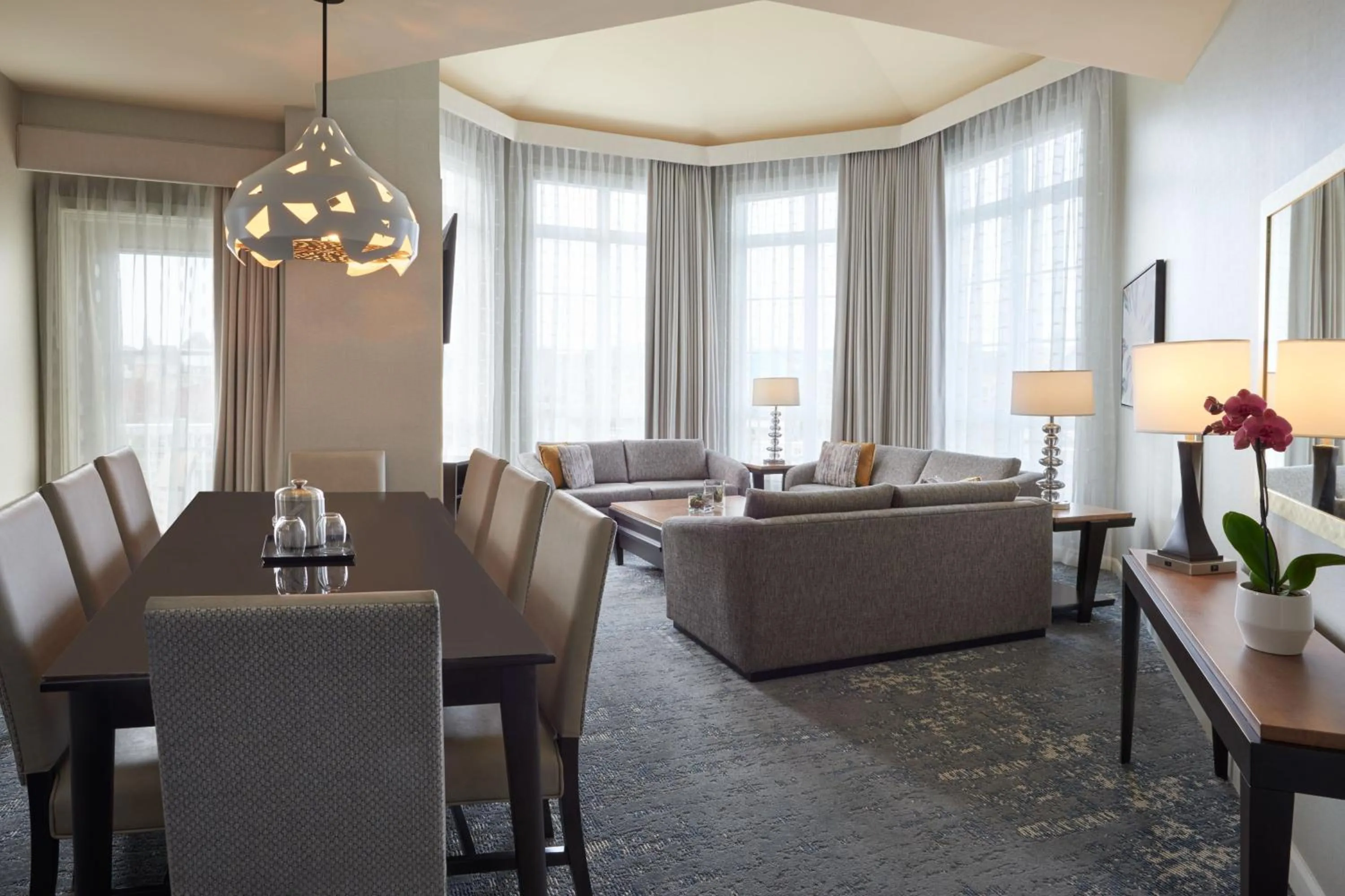 Living room in The Westin Trillium House, Blue Mountain