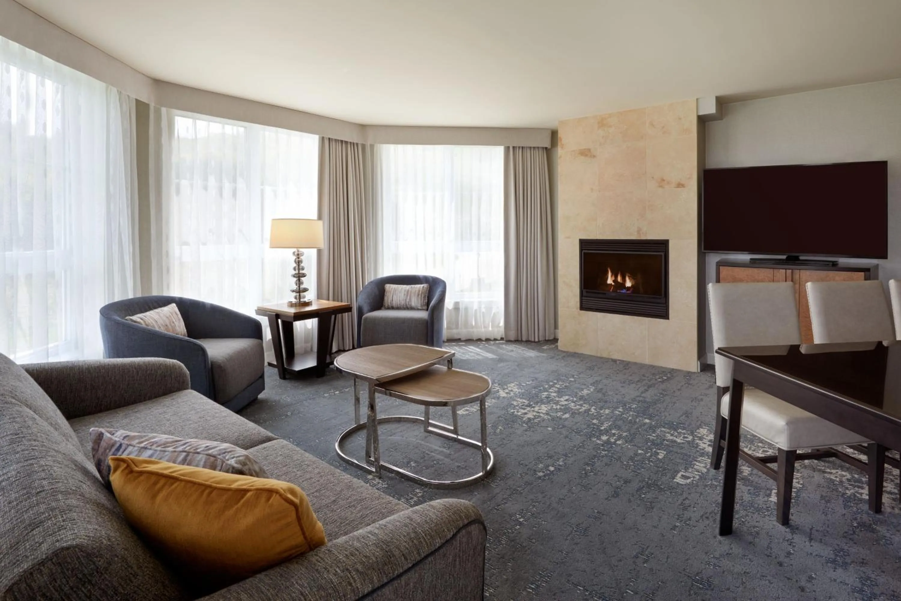 Living room in The Westin Trillium House, Blue Mountain