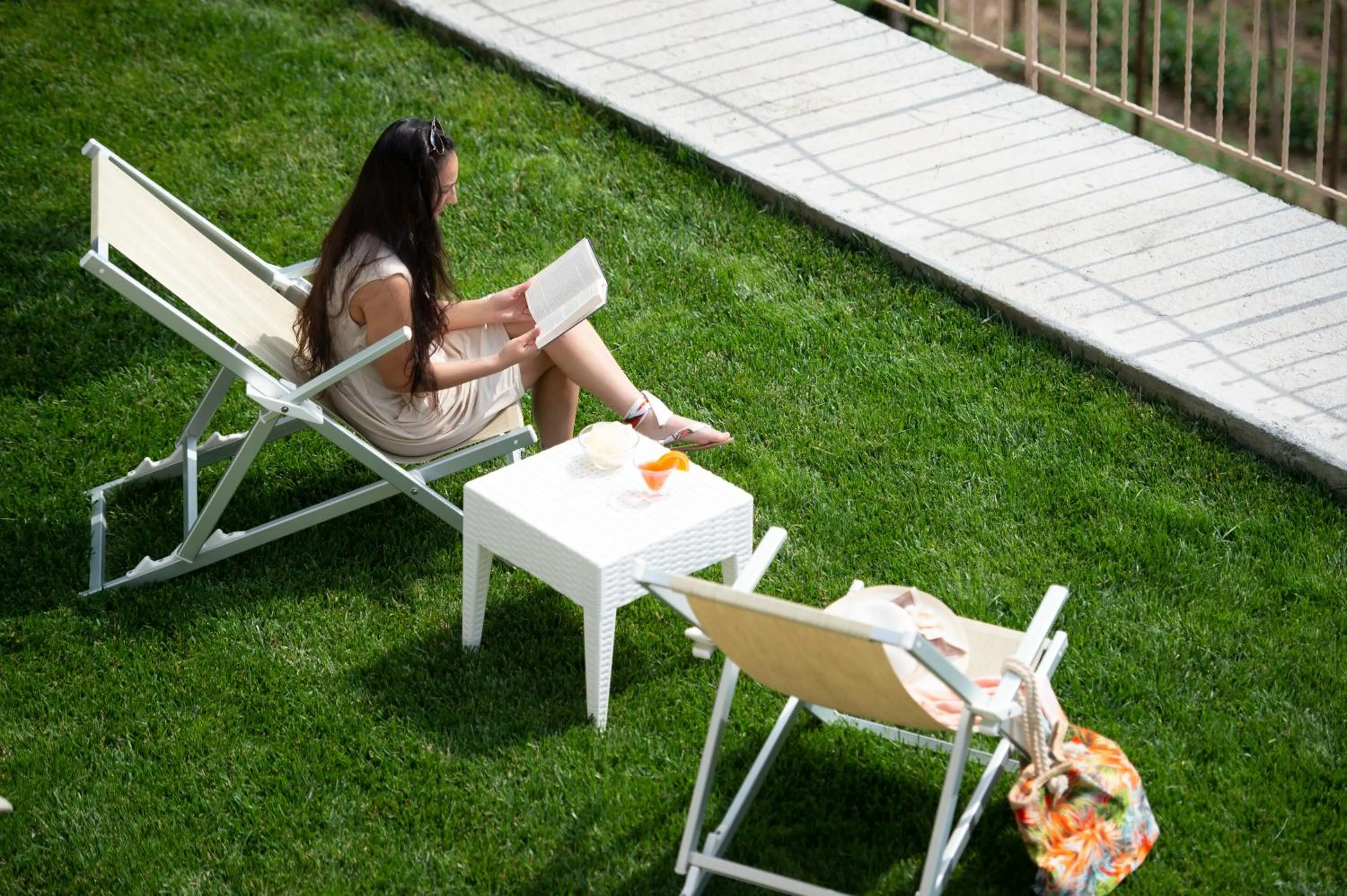 Garden in B&B Casanova