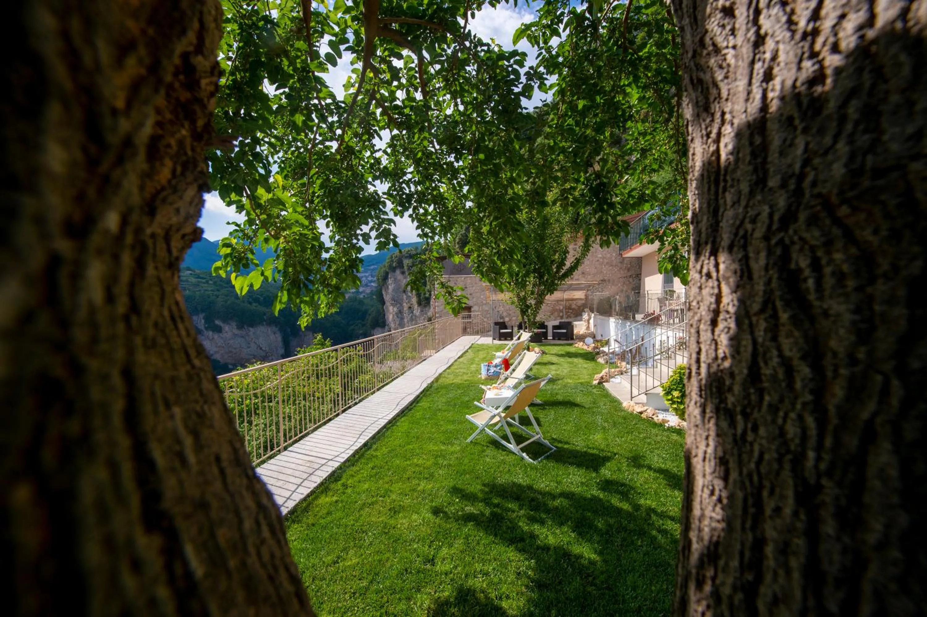 Garden in B&B Casanova