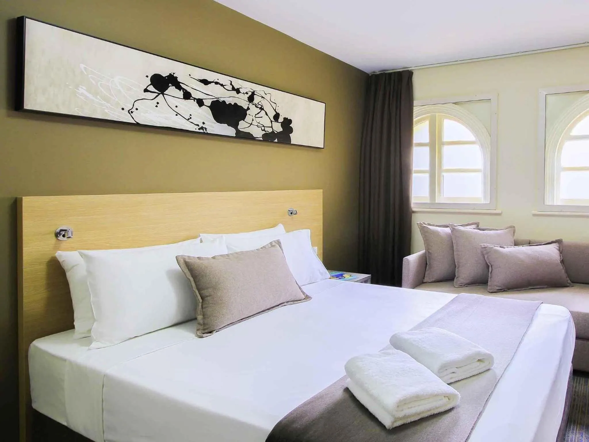 Bedroom, Bed in ibis Budget - Melbourne CBD