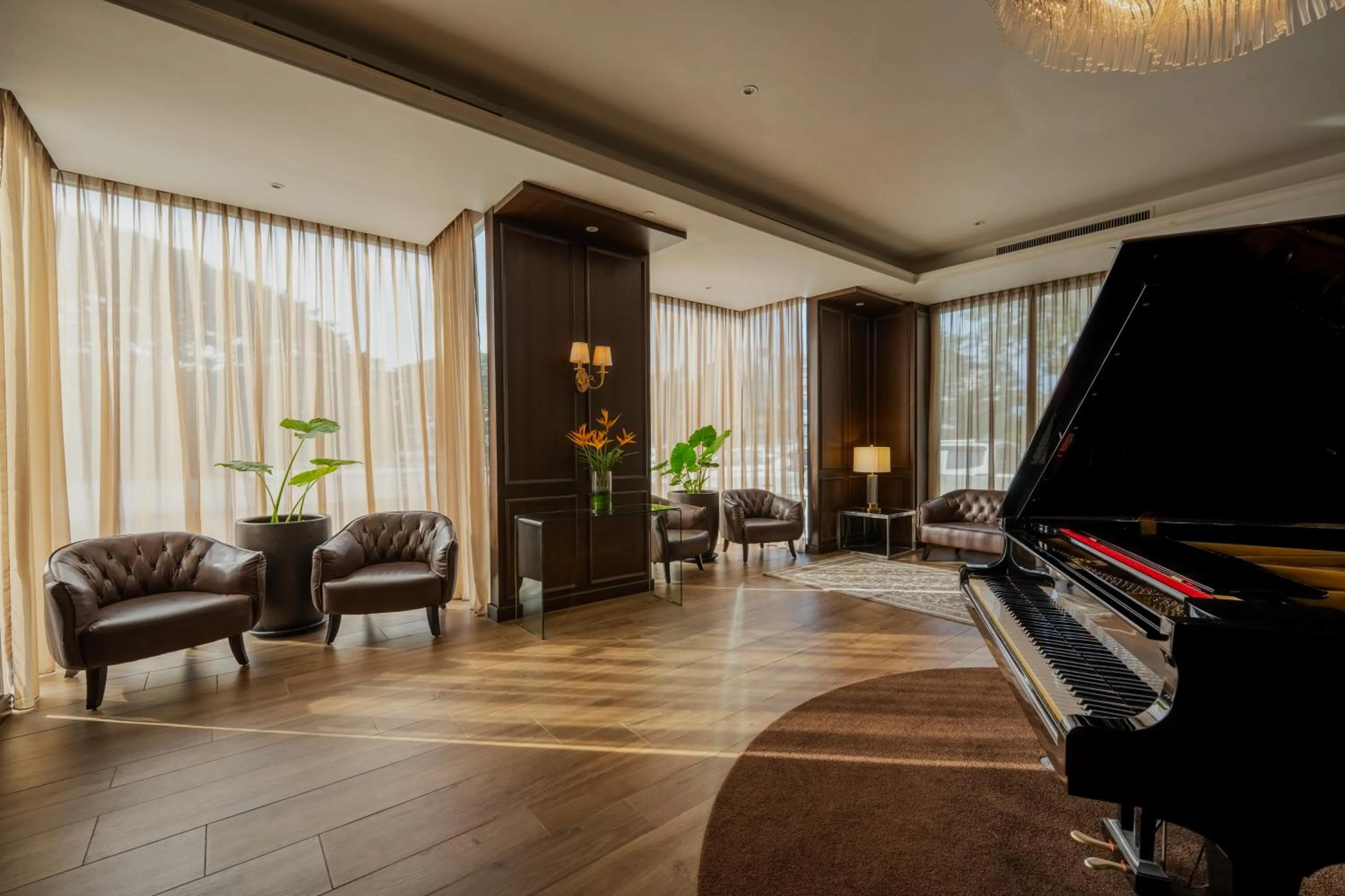 Lobby or reception in The Palace Hotel Kota Kinabalu