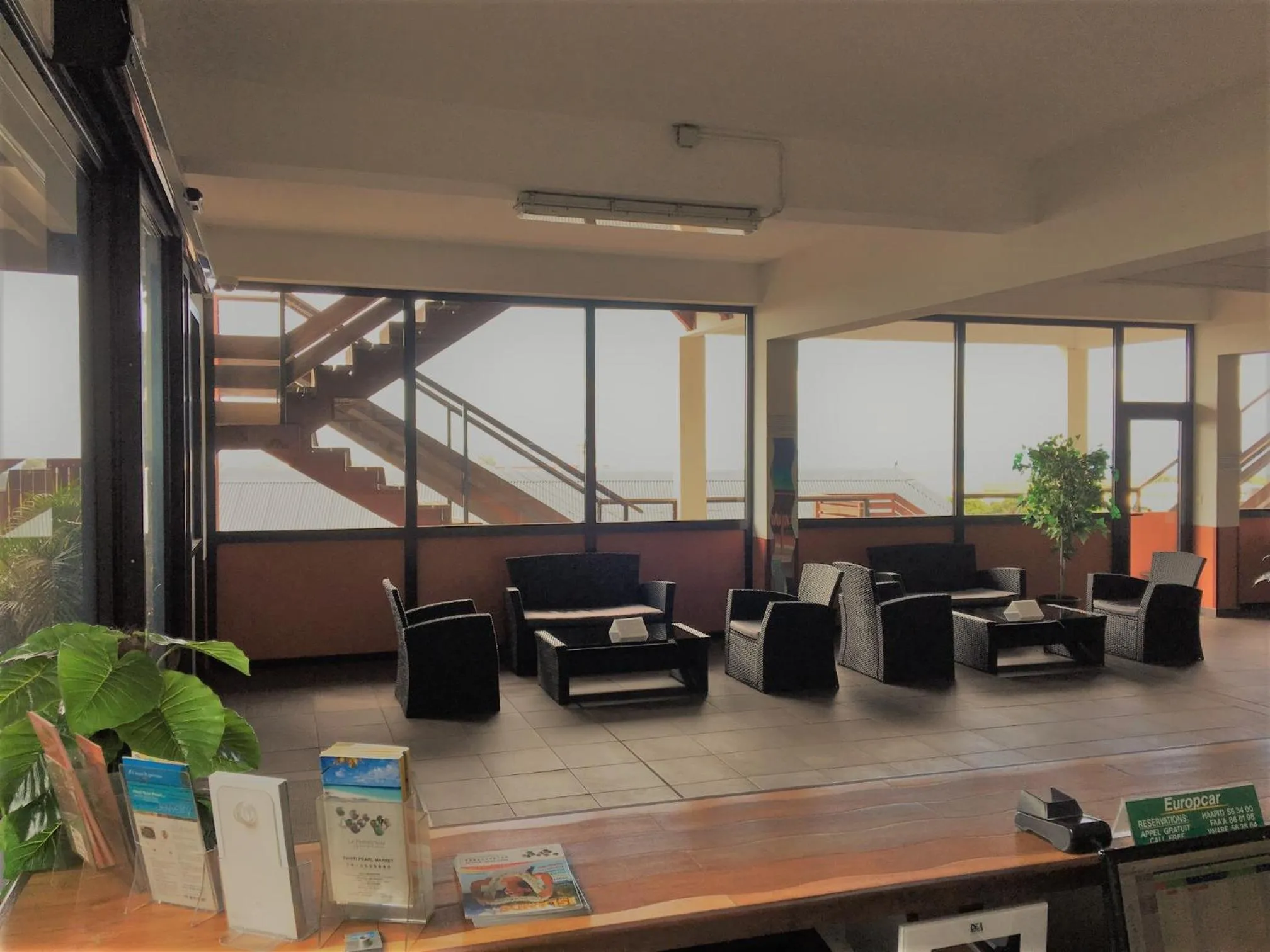 Lobby or reception in Tahiti Airport Motel