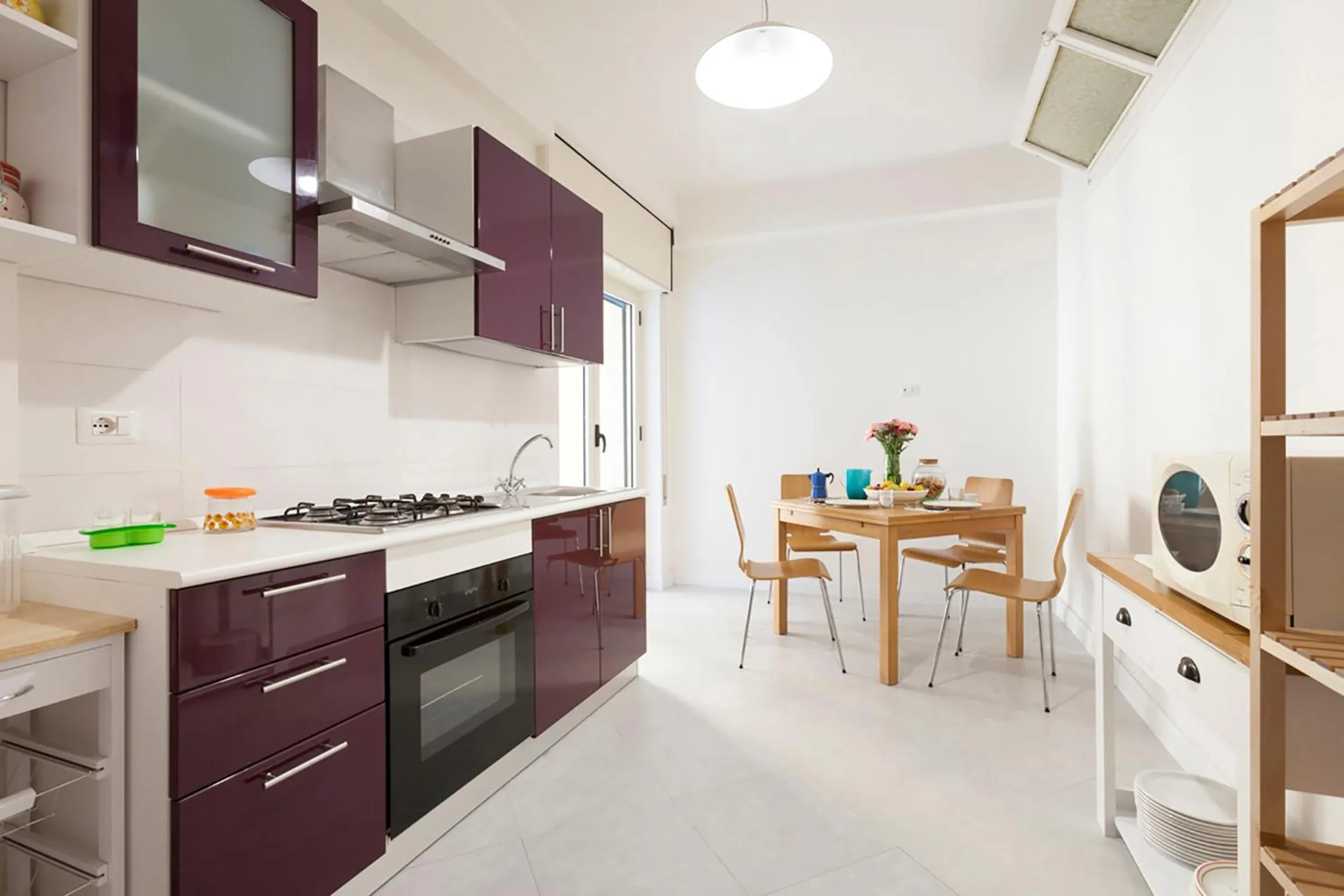 Kitchen or kitchenette in B&B La Primula