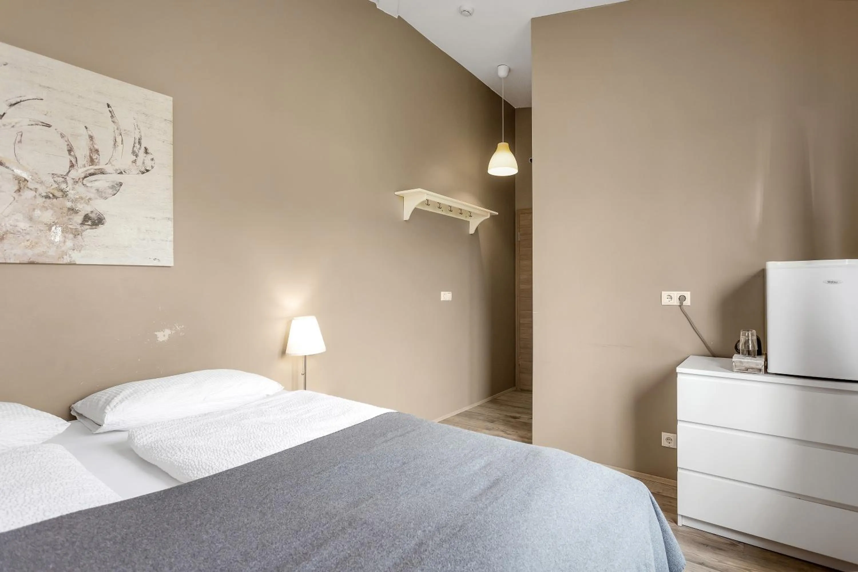 Bed in Reykjadalur Guesthouse