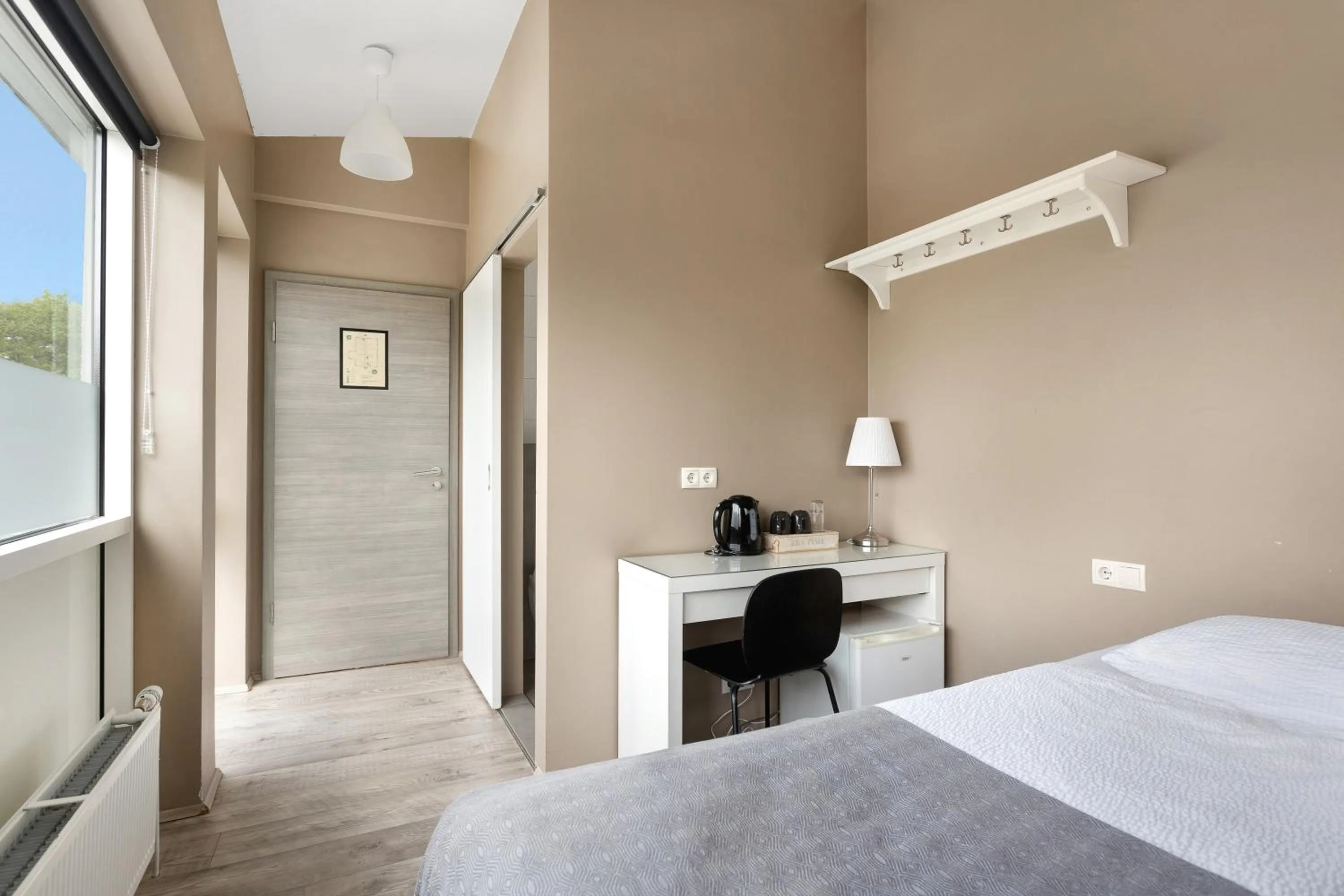 Bed in Reykjadalur Guesthouse